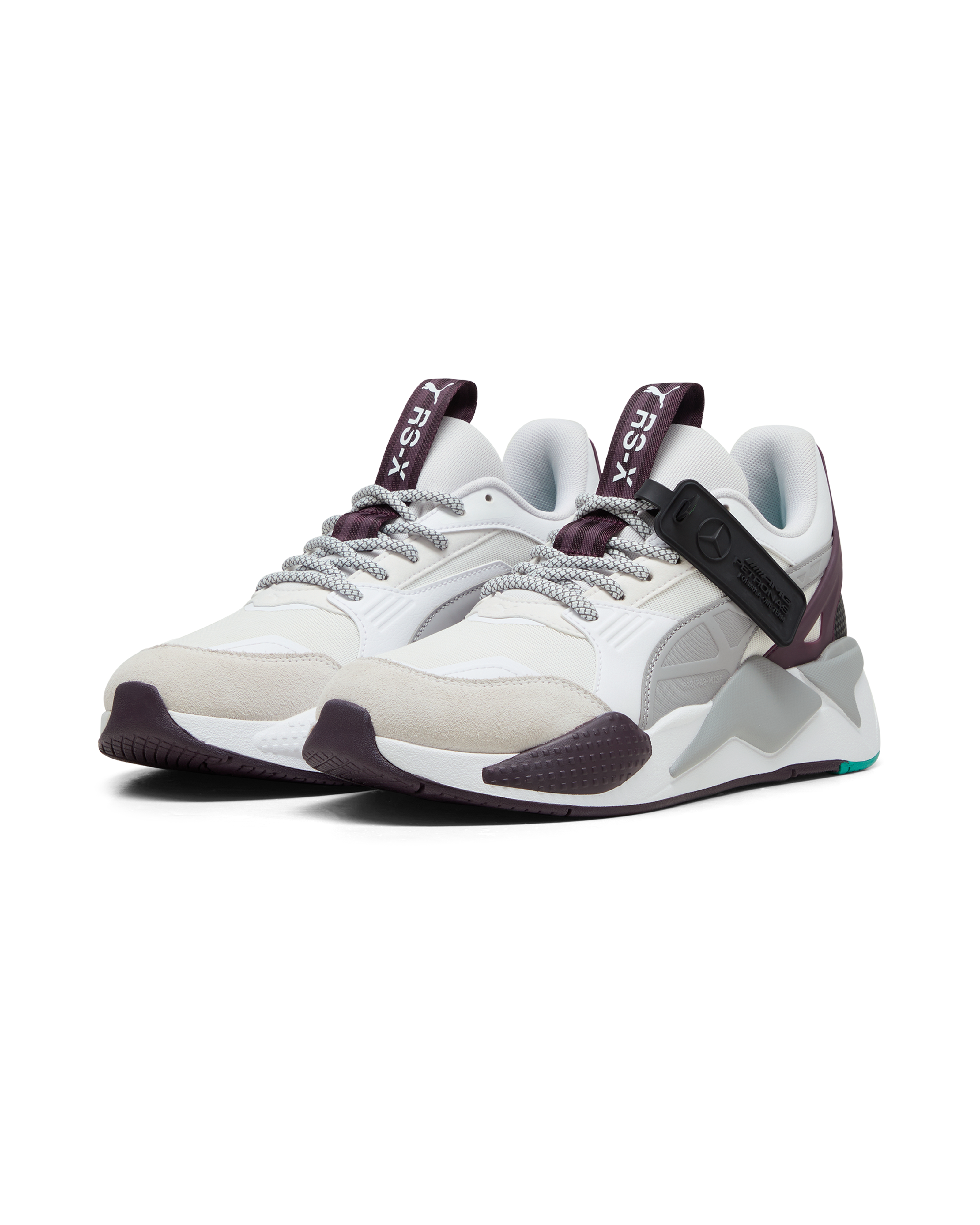 Mens Puma RS X T Trainers Midnight Plum