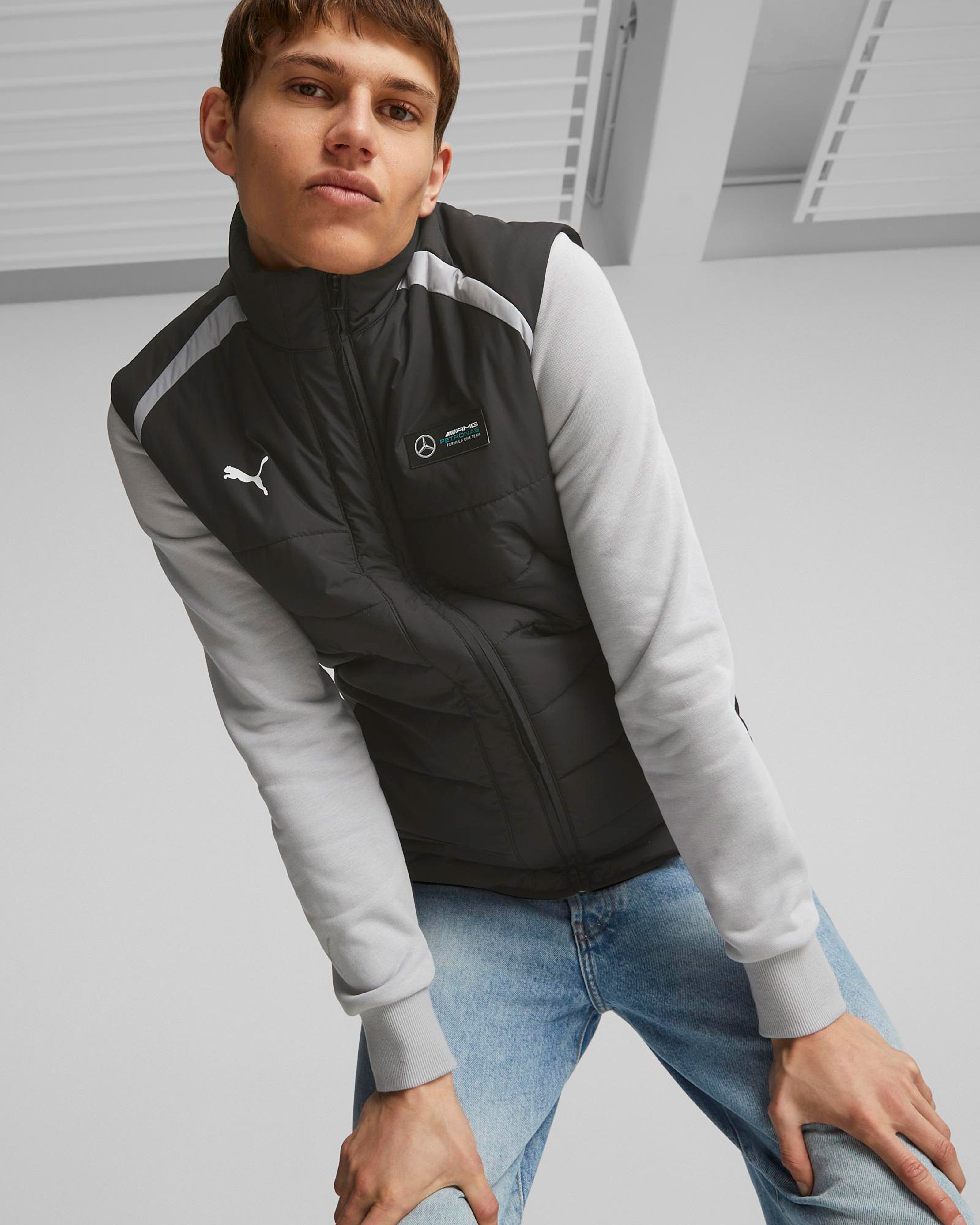 Puma vest best sale jacket