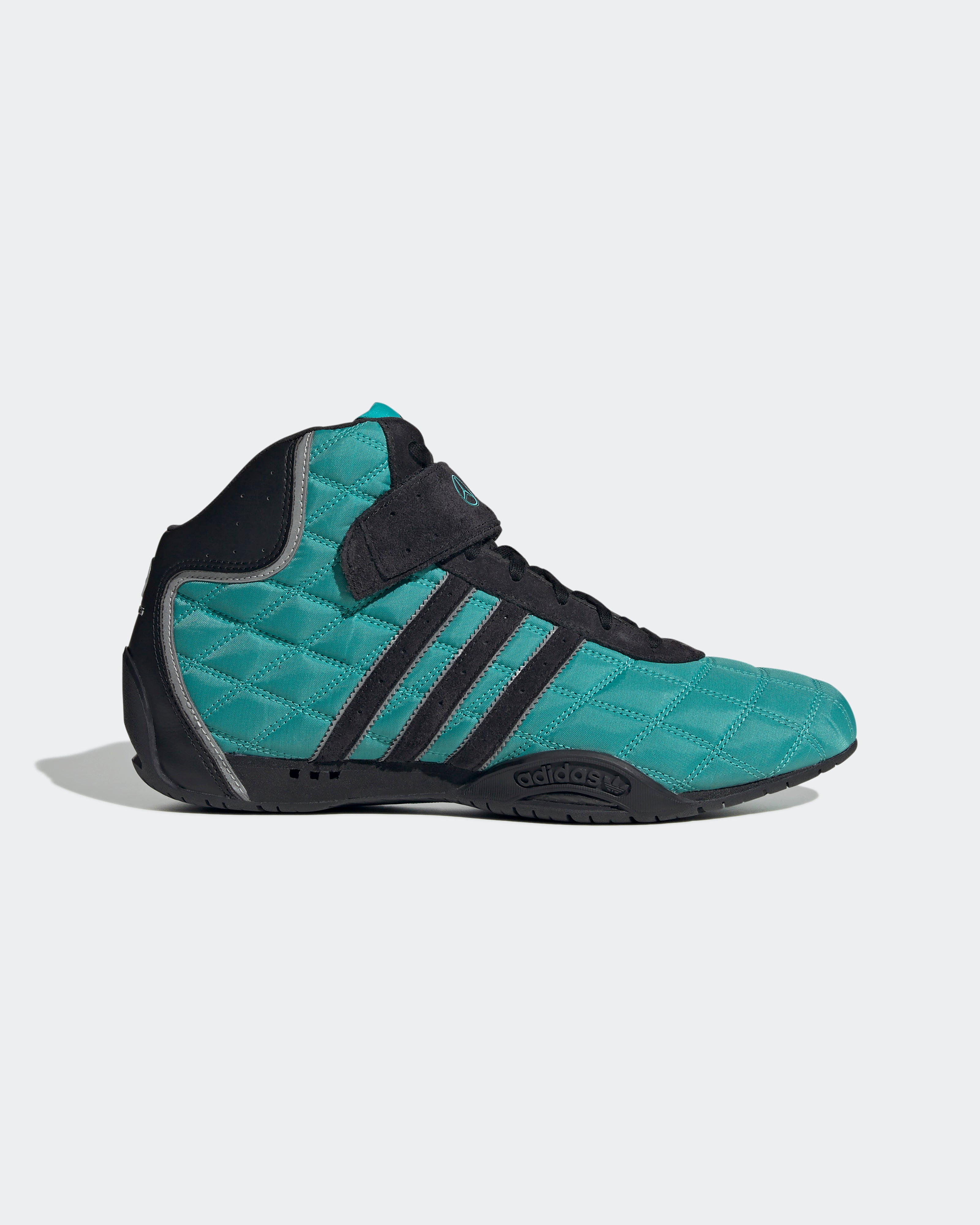 Adi Racer Hi Shoes Teal Official Mercedes-AMG PETRONAS F1 Team Store