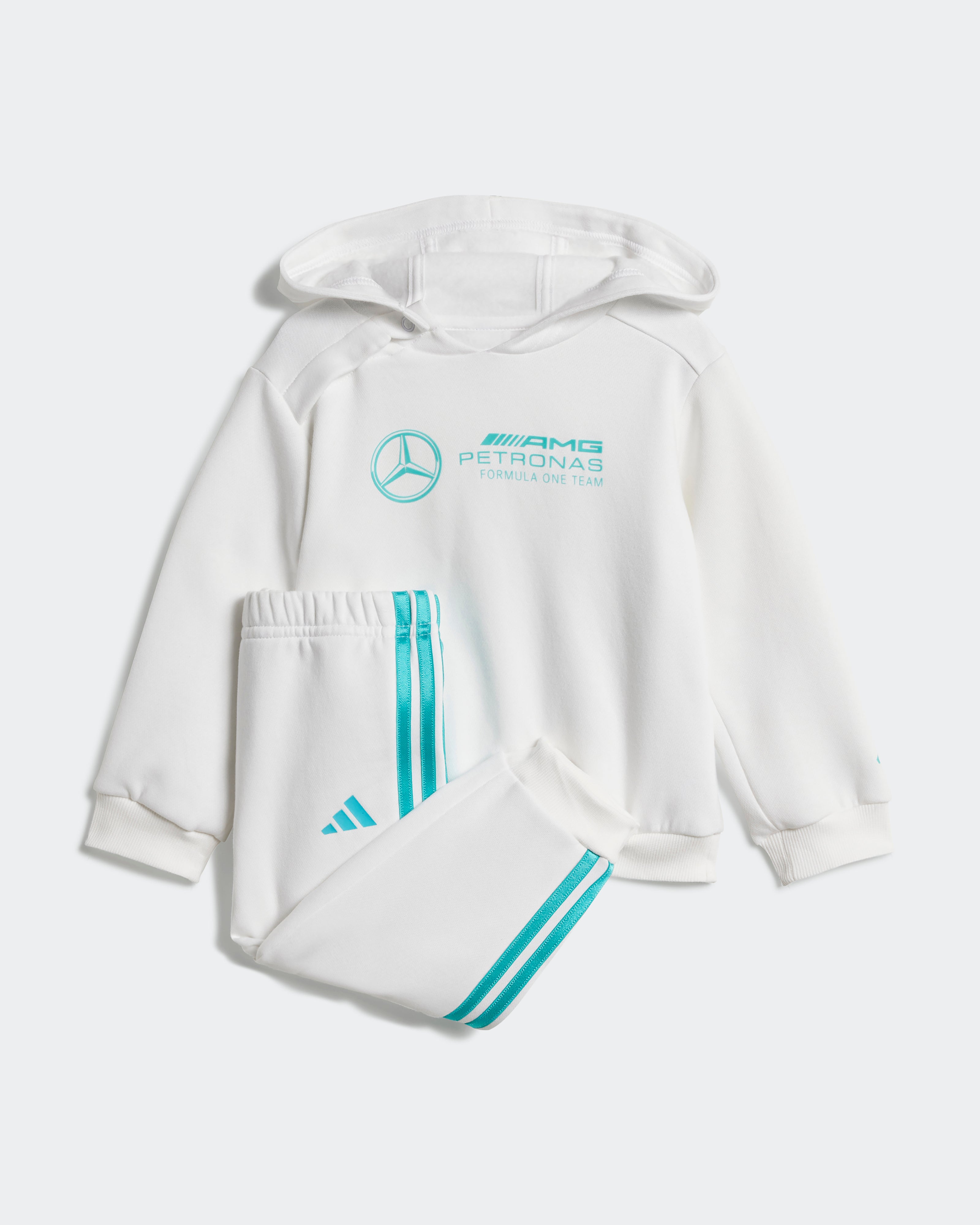 Kids DNA Long Sleeve Jogger White Official Mercedes-AMG PETRONAS