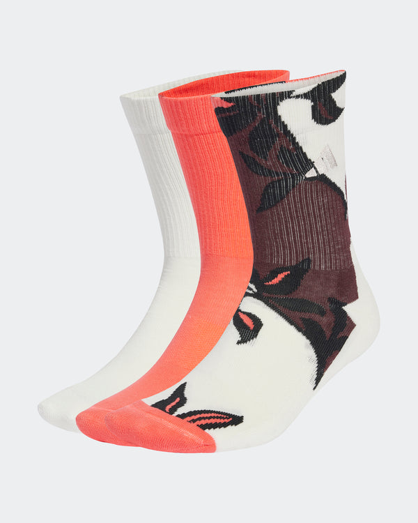 3 Pack Miami Socks Floral