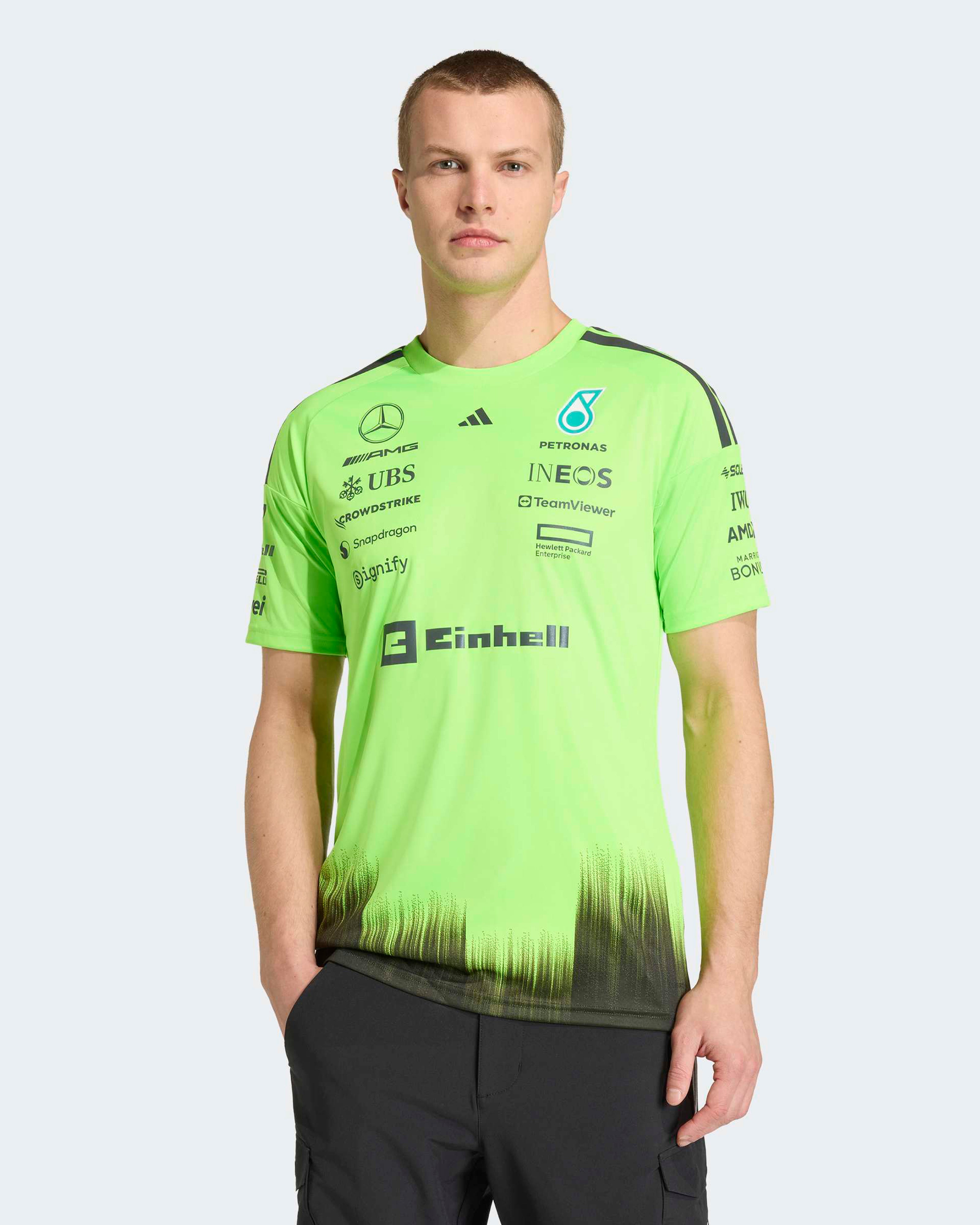 Men's 2026 Setup Tee - Green | Mercedes-AMG PETRONAS F1 Team