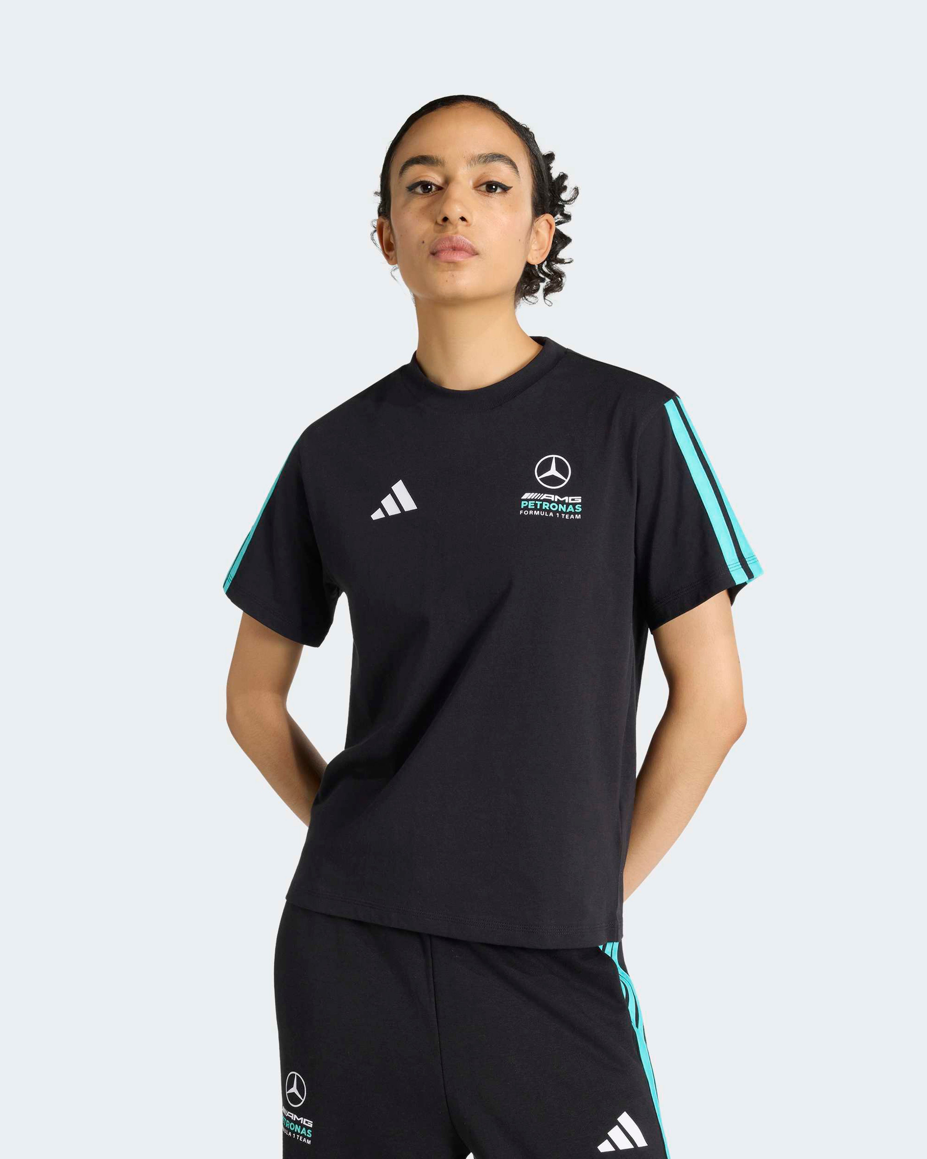 Women's DNA T-Shirt Black | Official Mercedes-AMG Petronas F1 Team