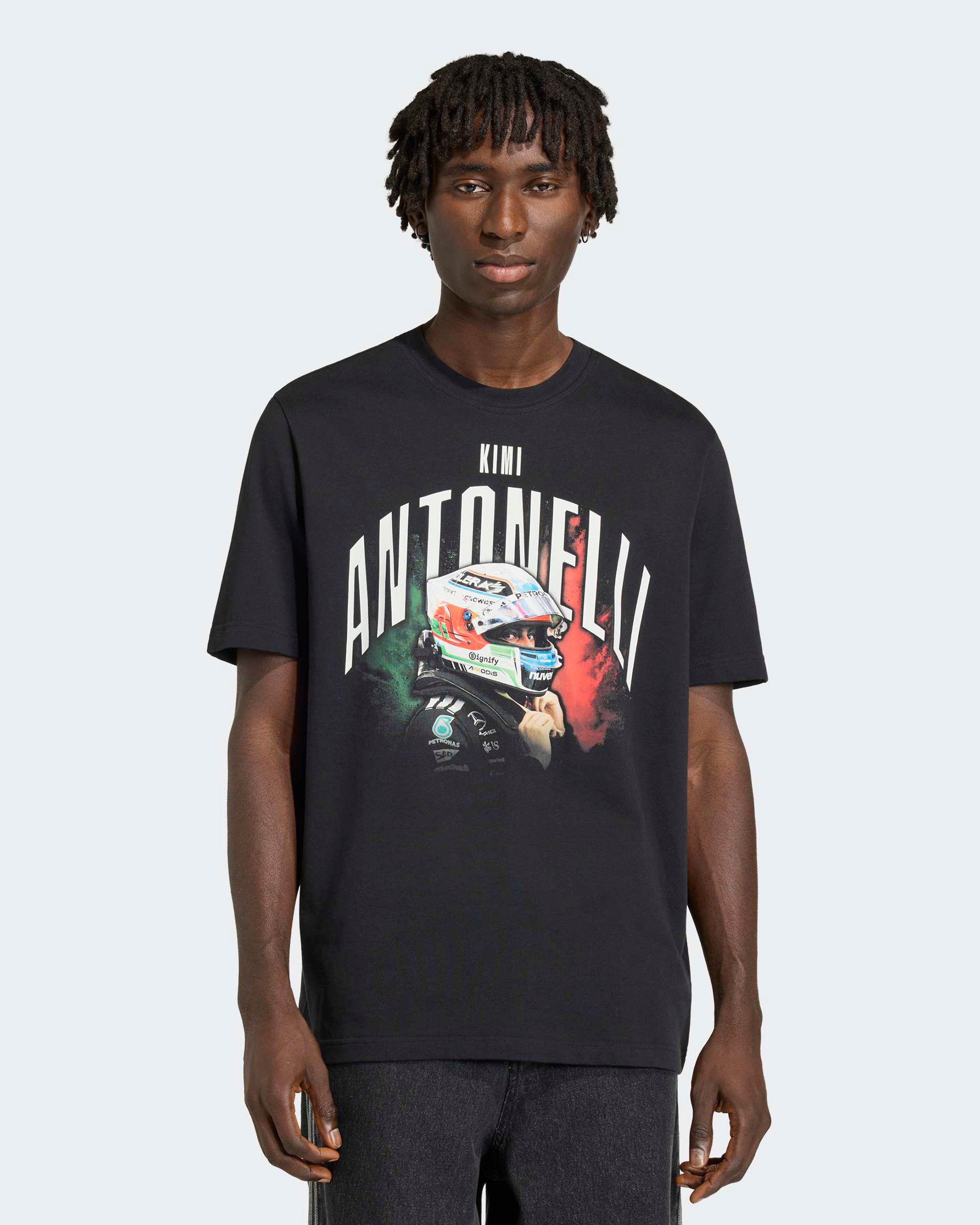 Mercedes-AMG PETRONAS F1 Team Men's Kimi Antonelli Graphic T-shirt