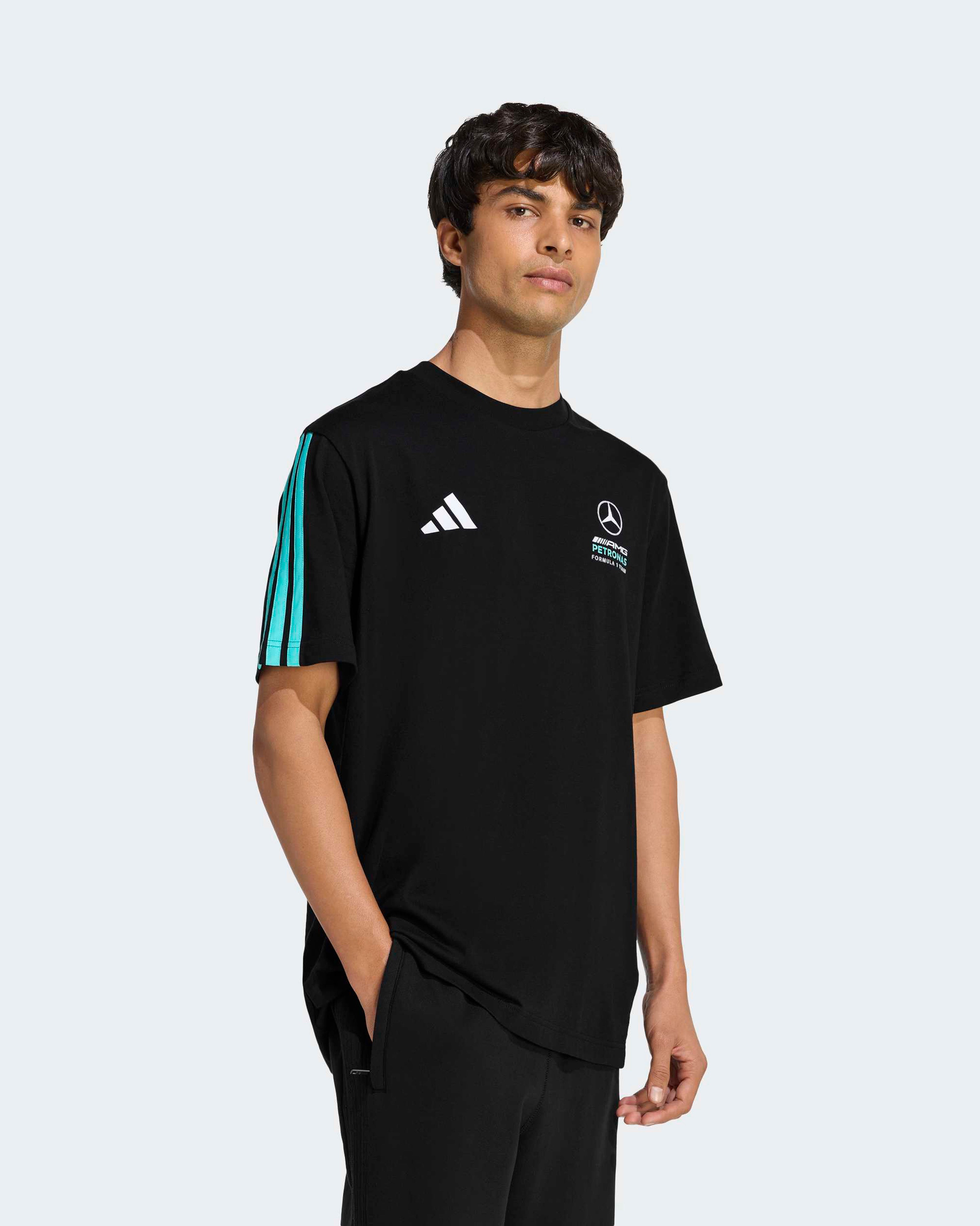 Mercedes-AMG PETRONAS F1 Team Men's DNA T-Shirt – Black (2026