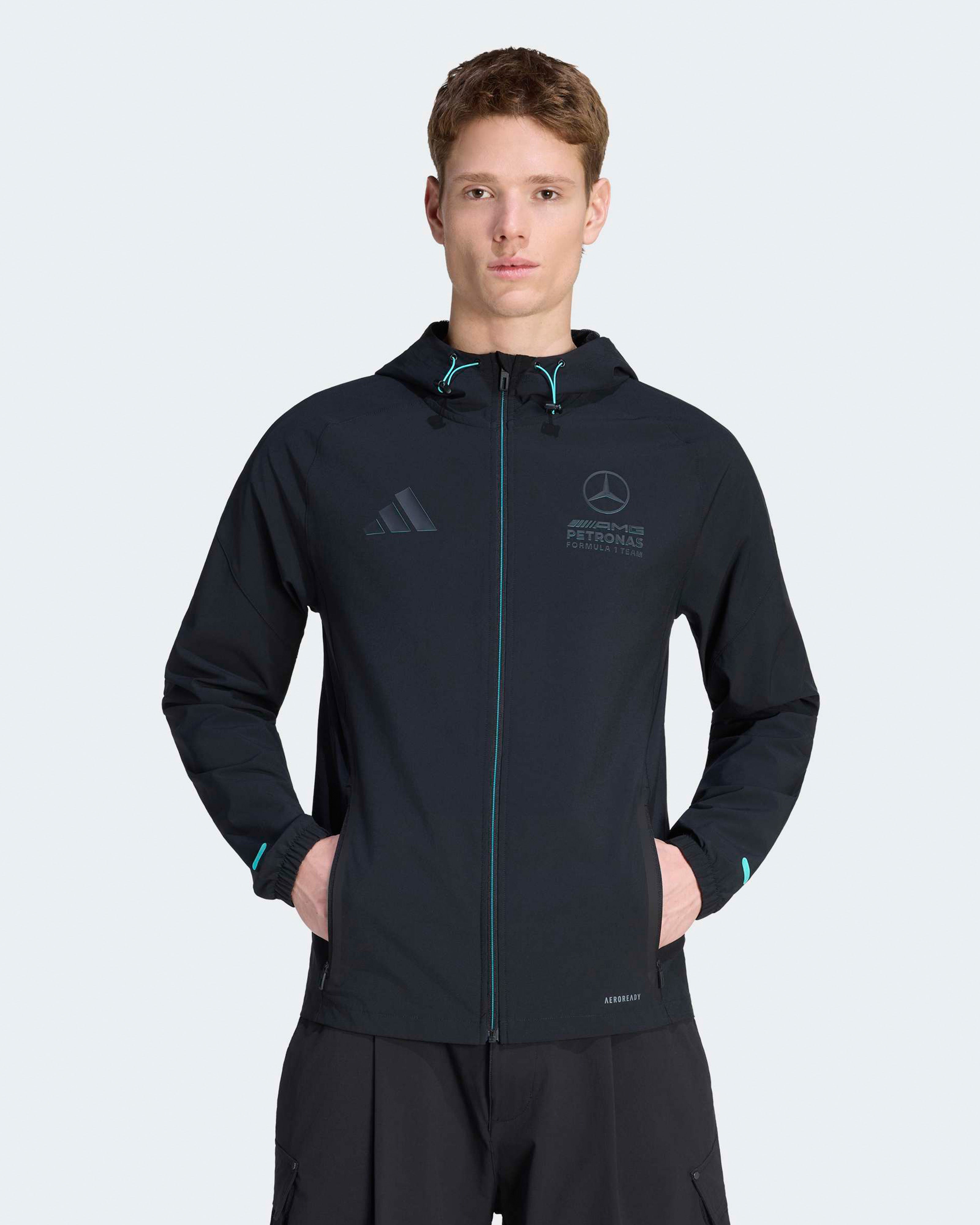 Mercedes-AMG PETRONAS F1 Team Men's Lights Out Track Top - Black