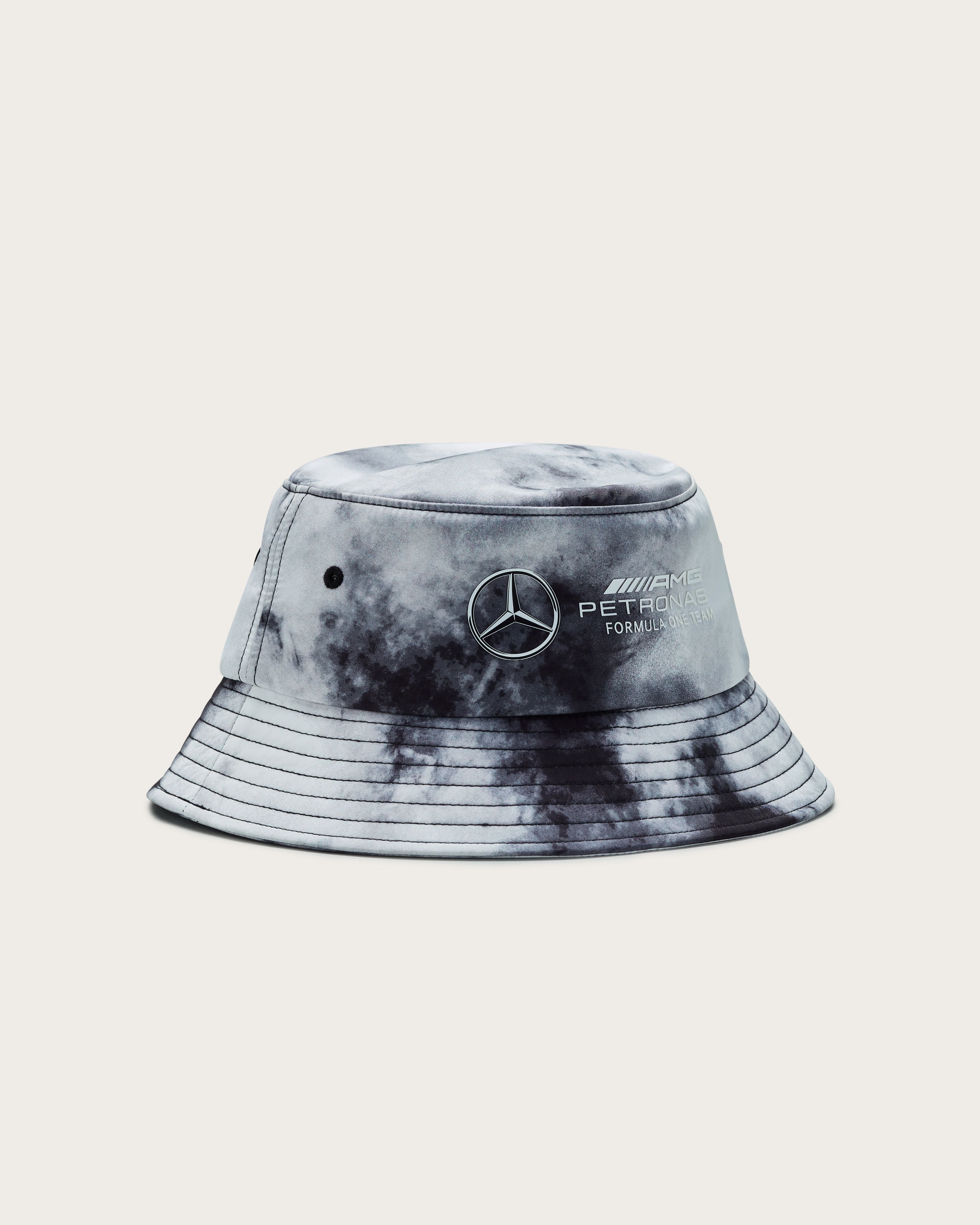 Tie Dye Bucket Hat Grey  Official Mercedes-AMG PETRONAS F1 Team Store