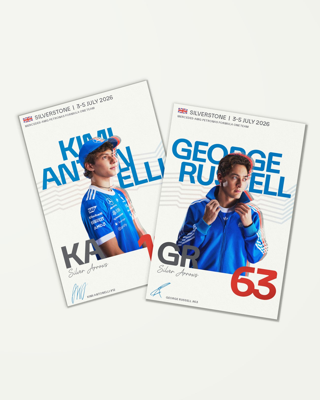 Special Edition Silverstone Driver Cards