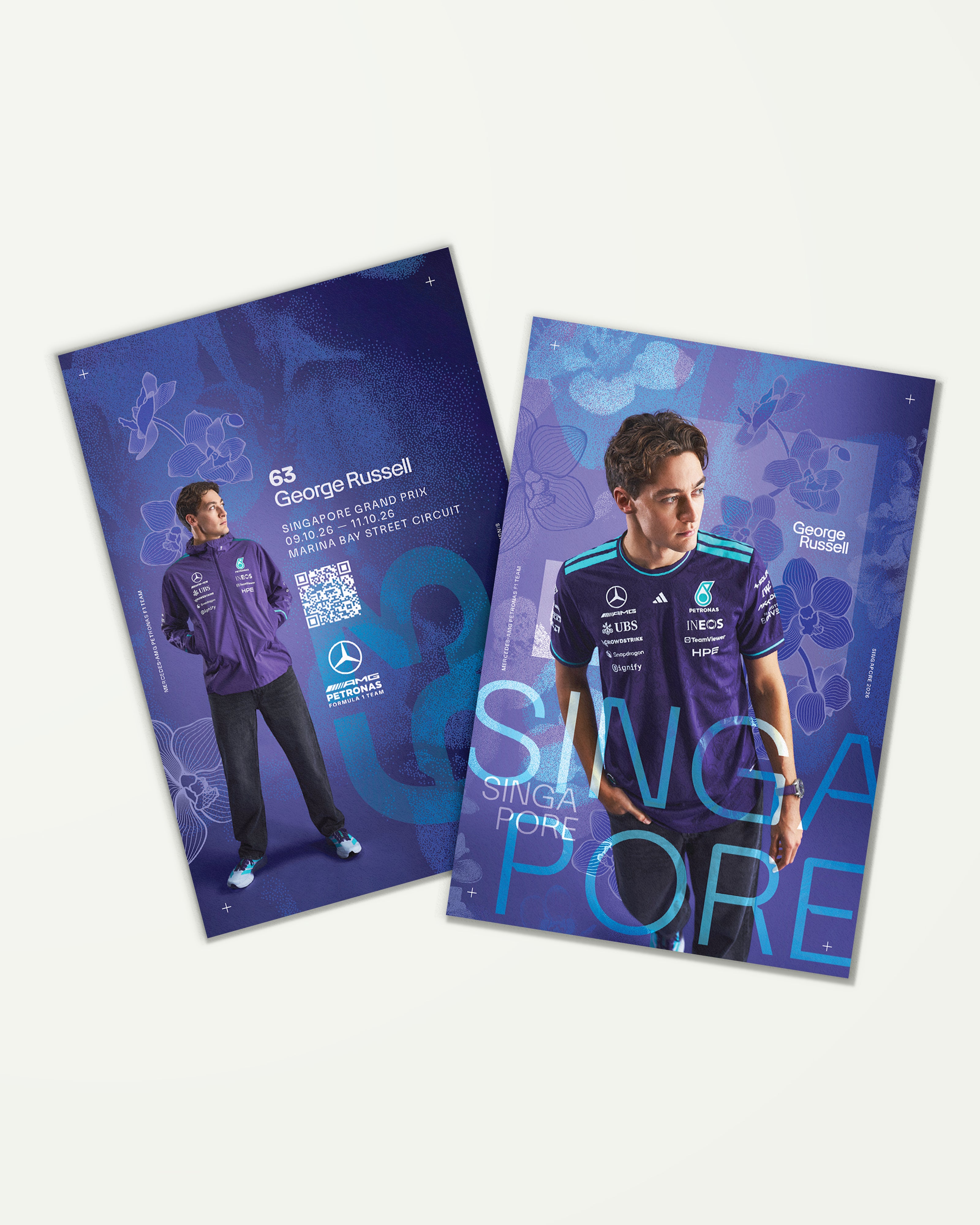 Special Edition Singapore Driver Cards
