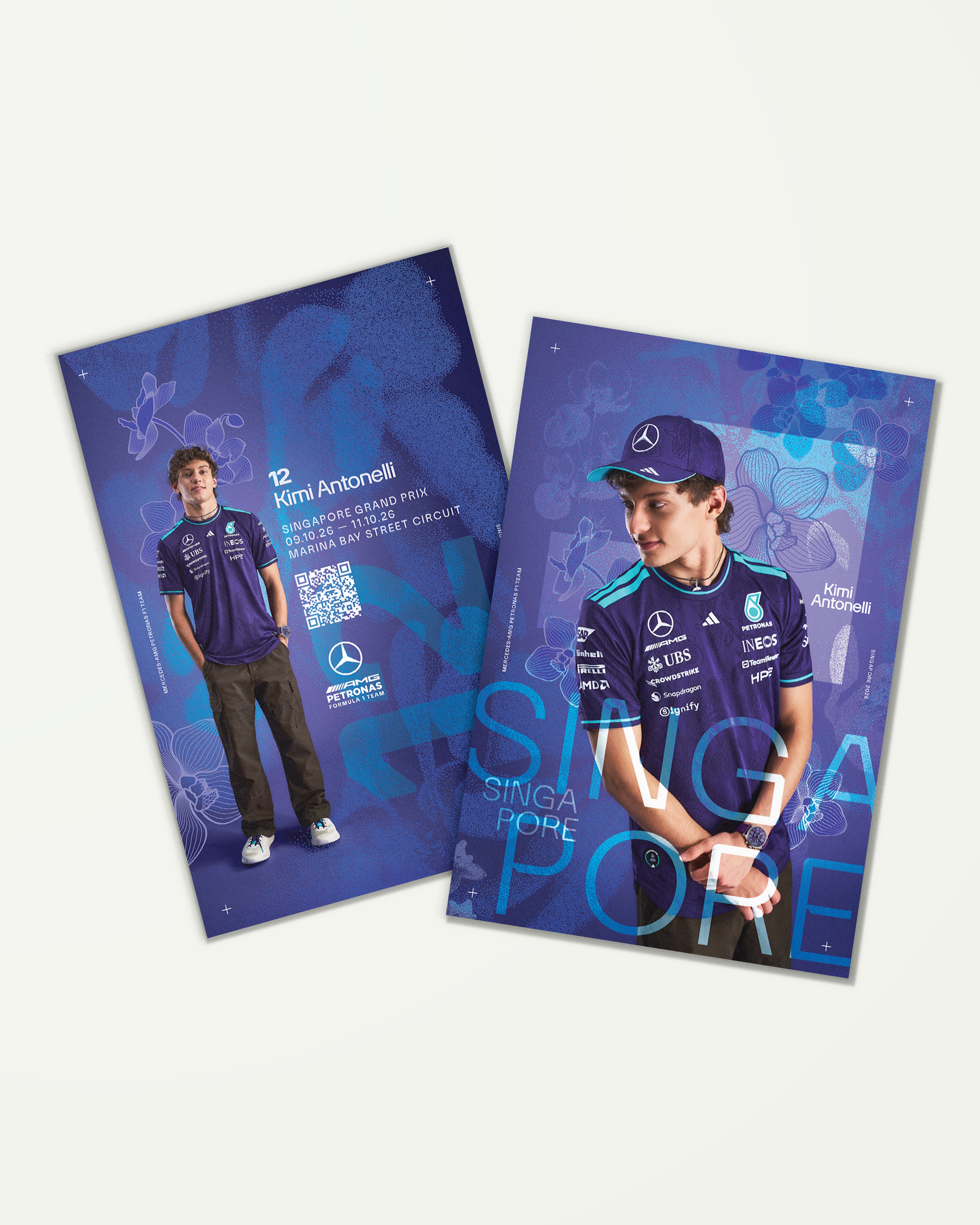 Special Edition Singapore Driver Cards