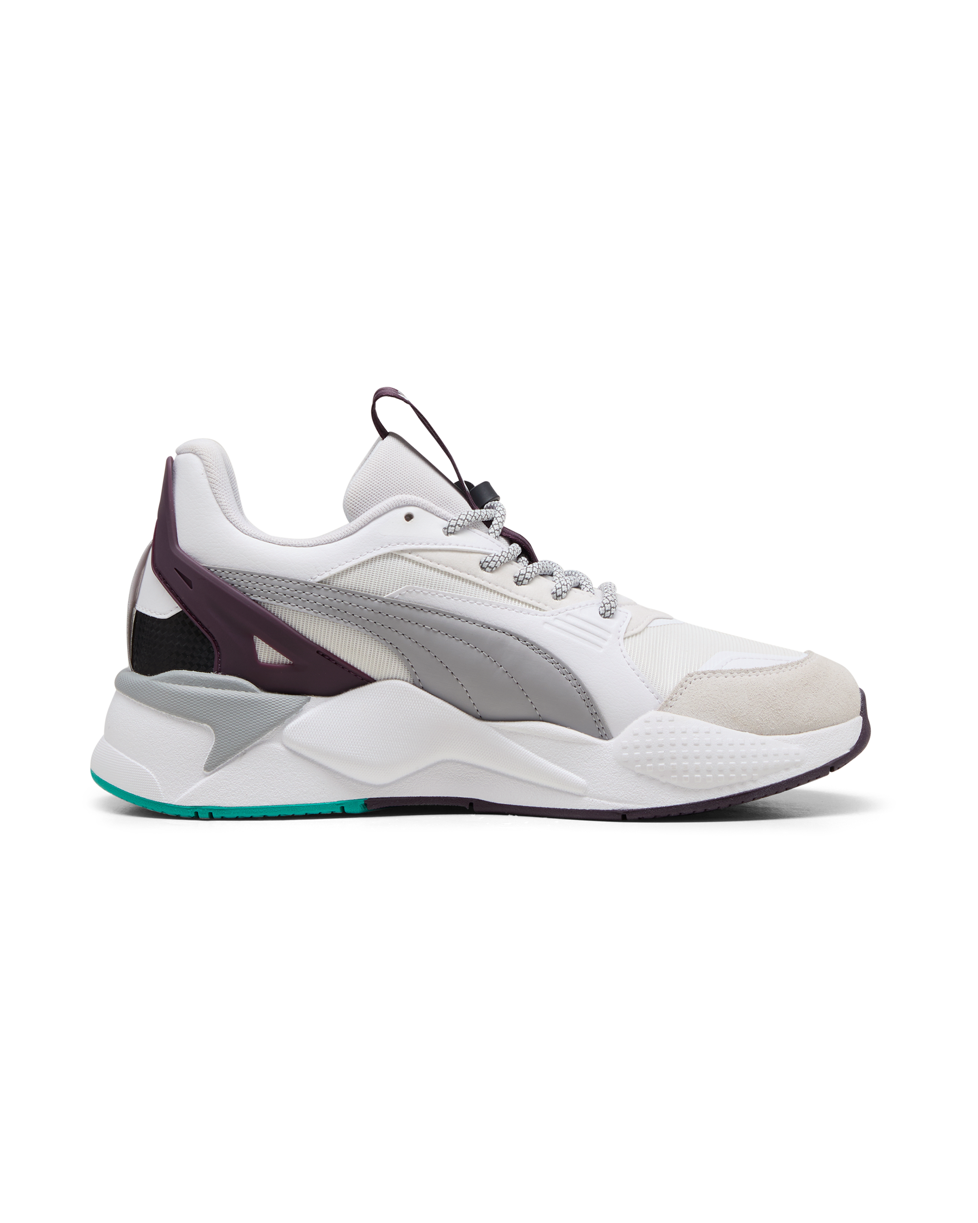 Mens Puma RS X T Trainers Midnight Plum Official Mercedes AMG PETRONAS F1 Team Store