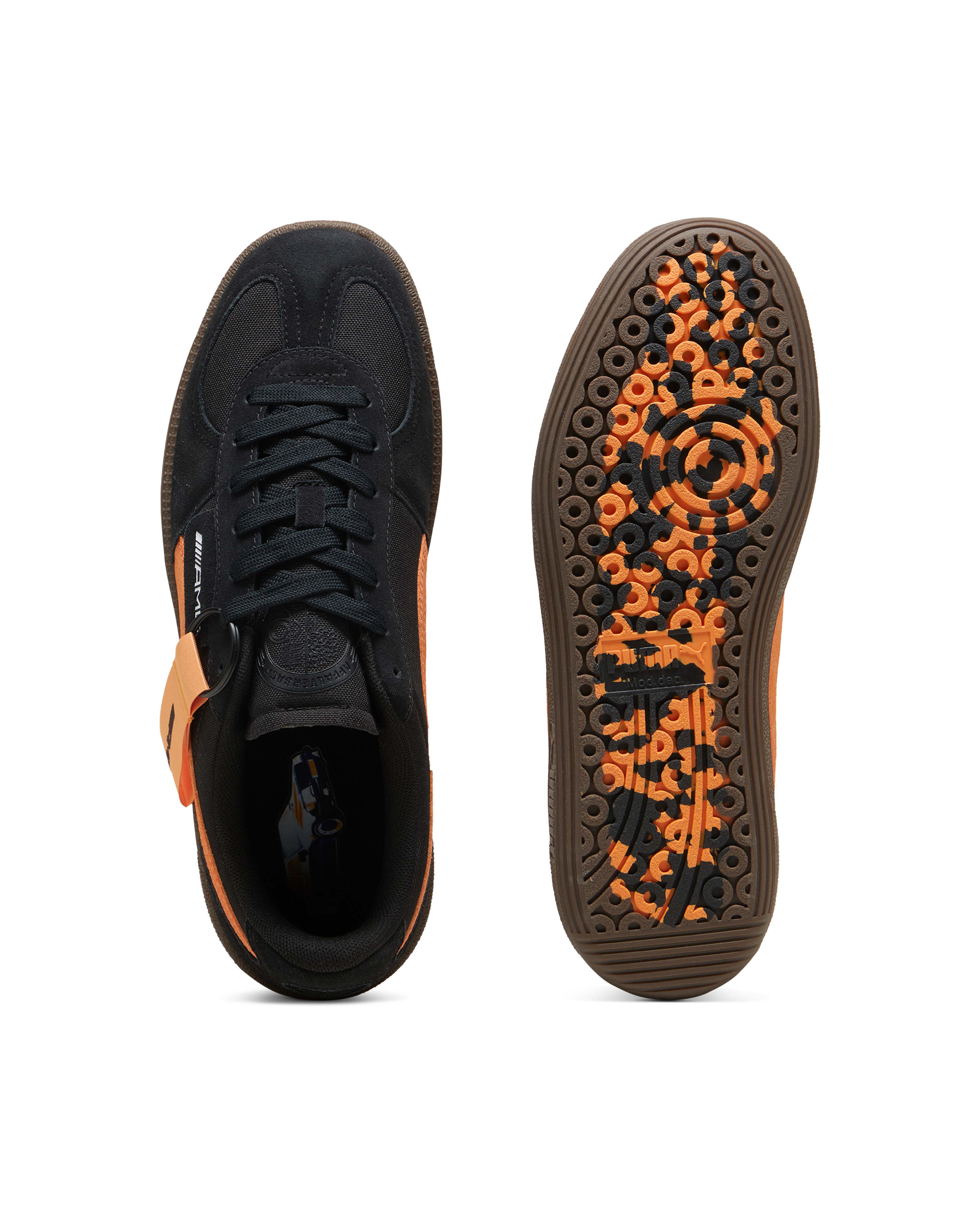 Mens Puma AMG Palermo Black/Bright Melon