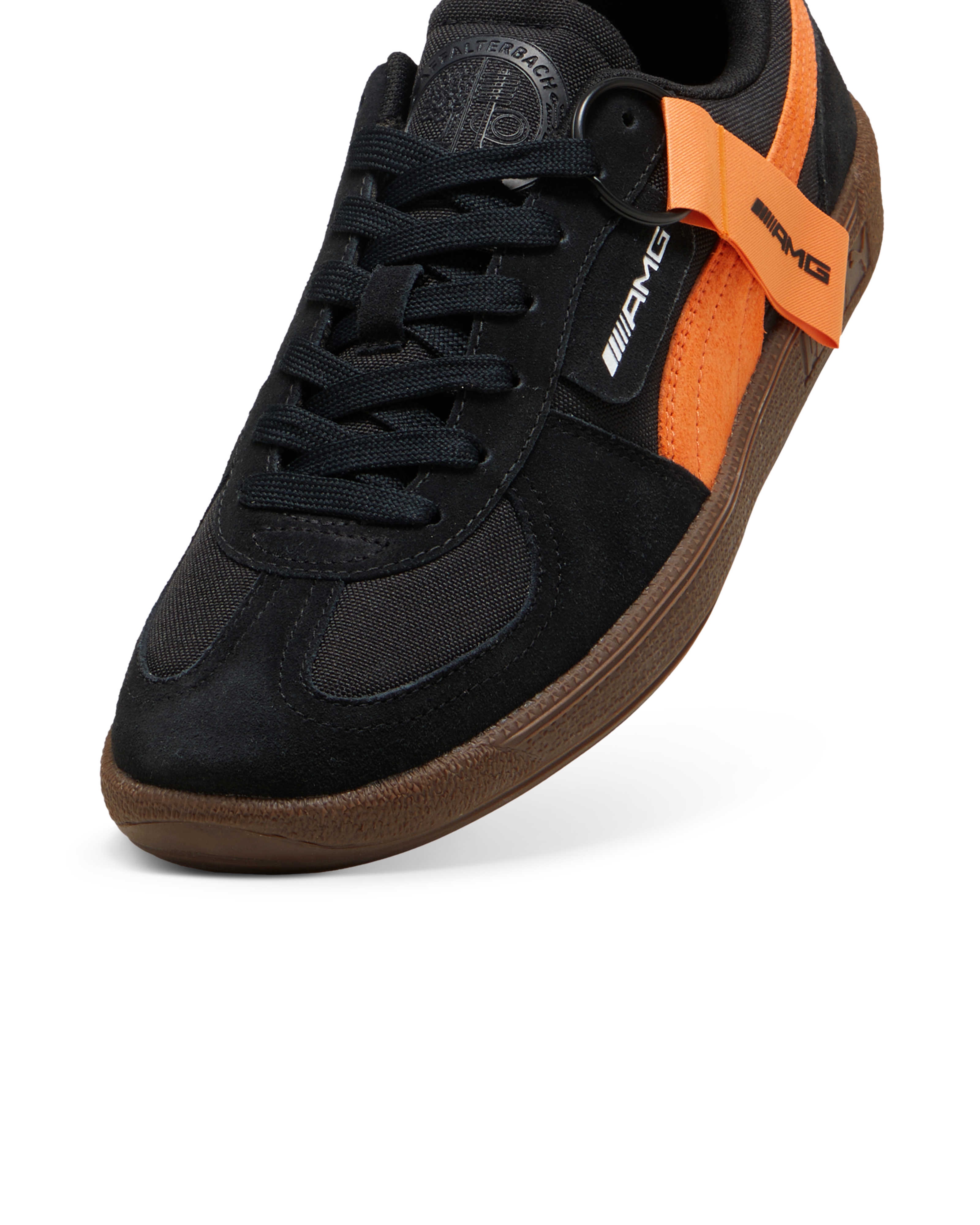 Mens Puma AMG Palermo Black/Bright Melon