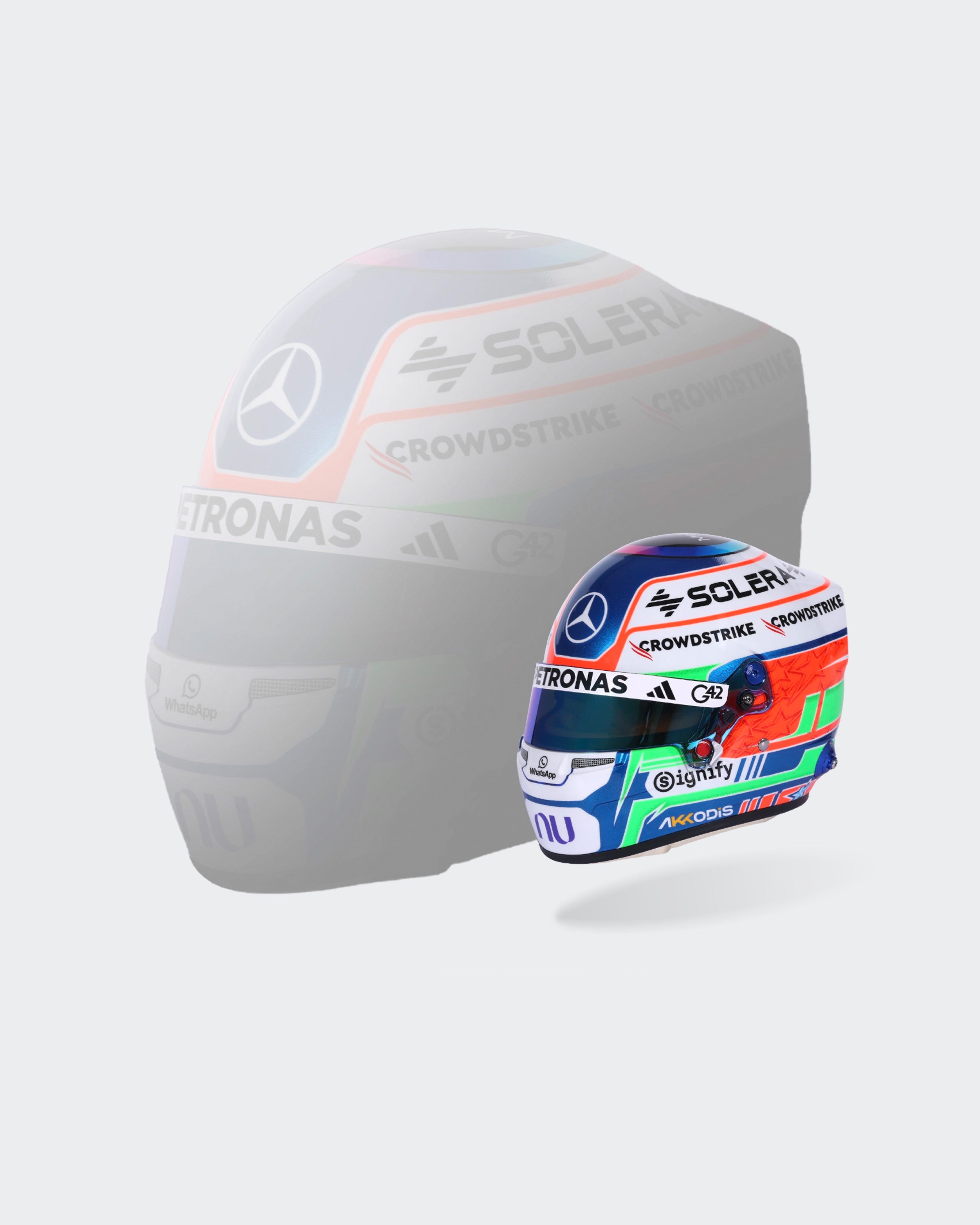 Kimi Antonelli 2026 Mini Bell Helmet Replica 1:2