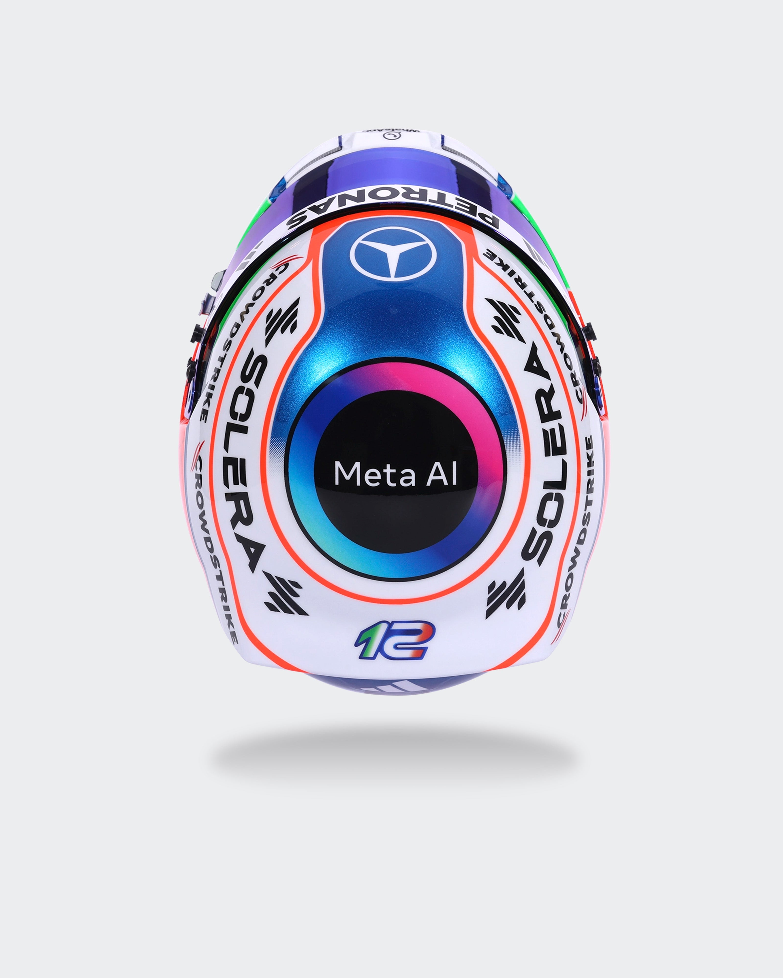 Kimi Antonelli 2026 Mini Bell Helmet Replica 1:2