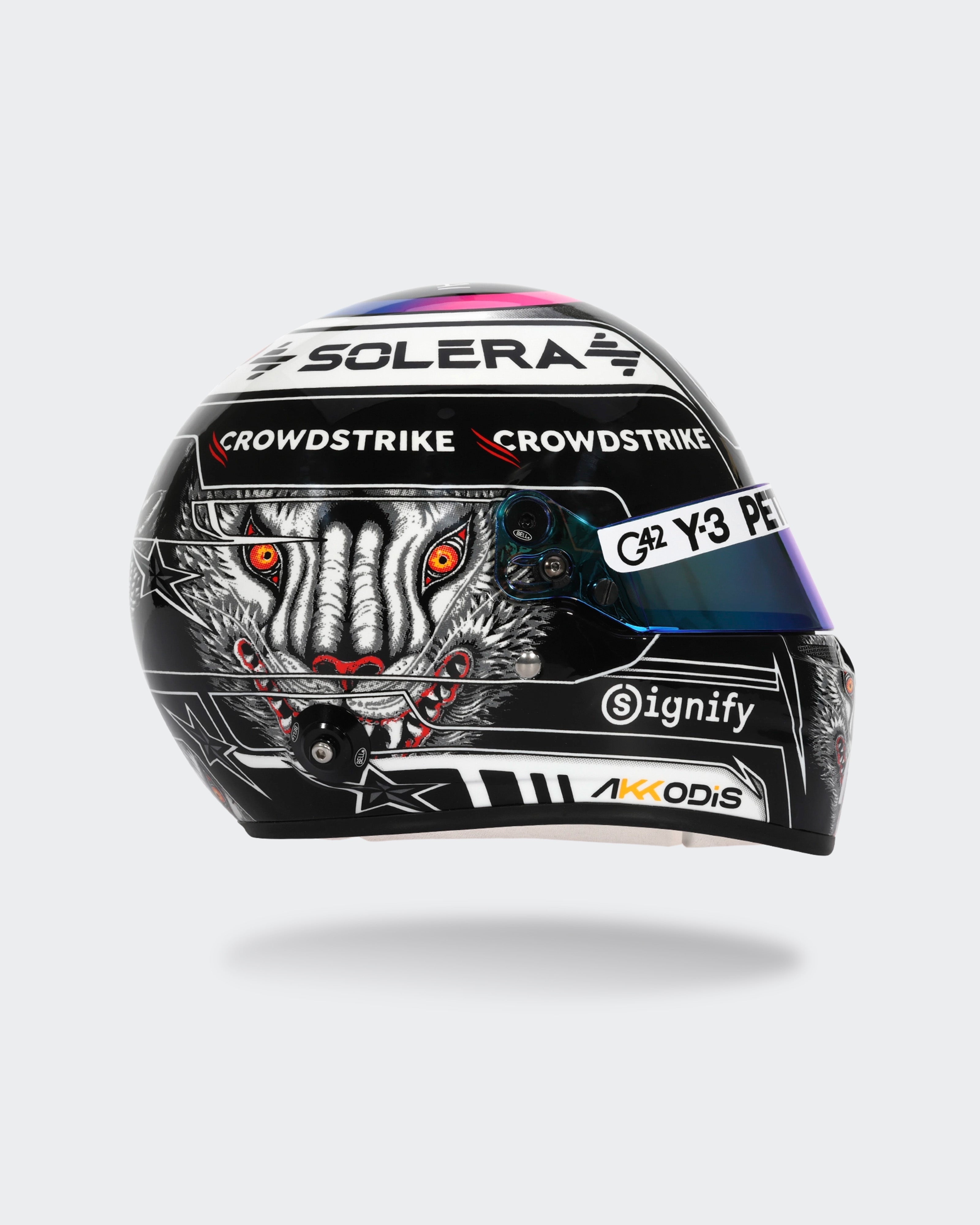 Kimi Antonelli 2026 Japan Mini Bell Helmet Replica 1:2