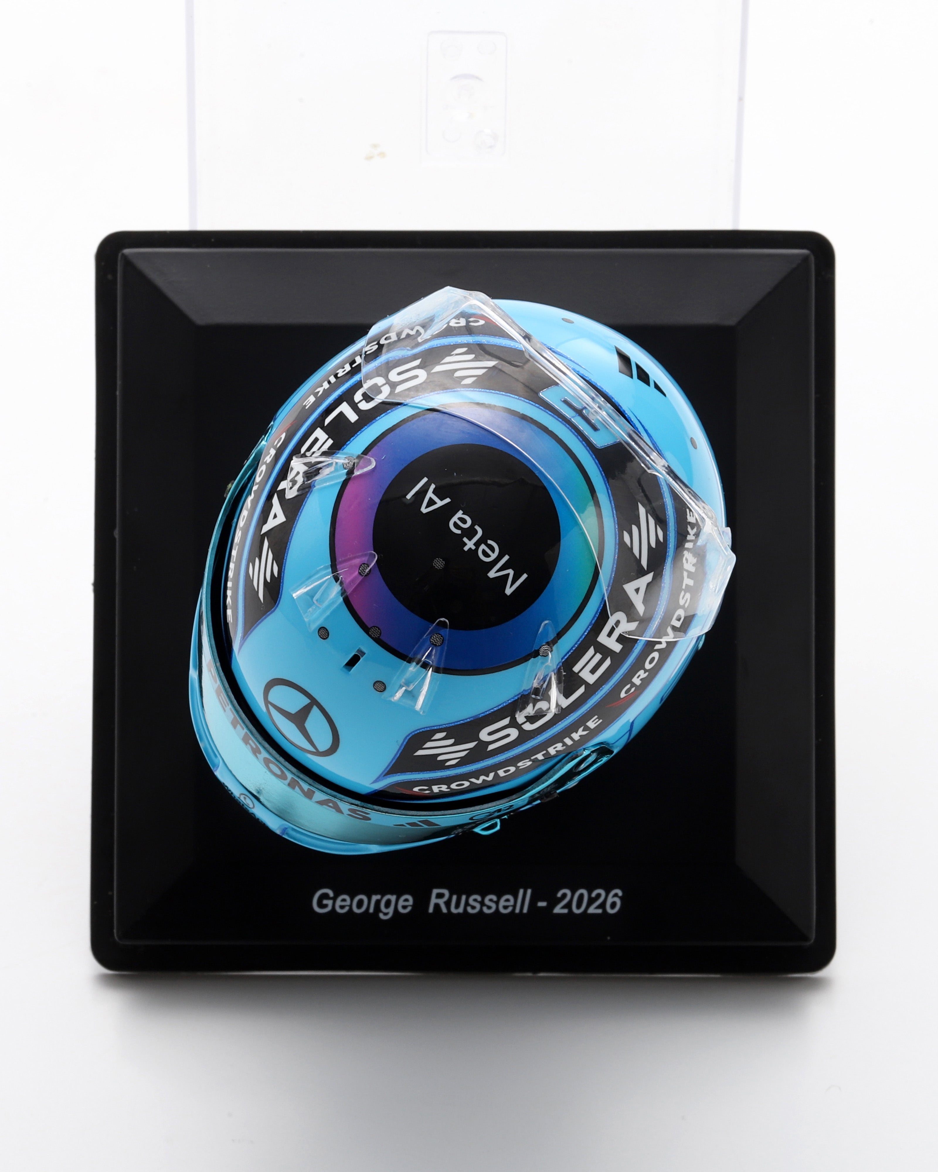 George Russell 2026 Sparks Helmet 1:5