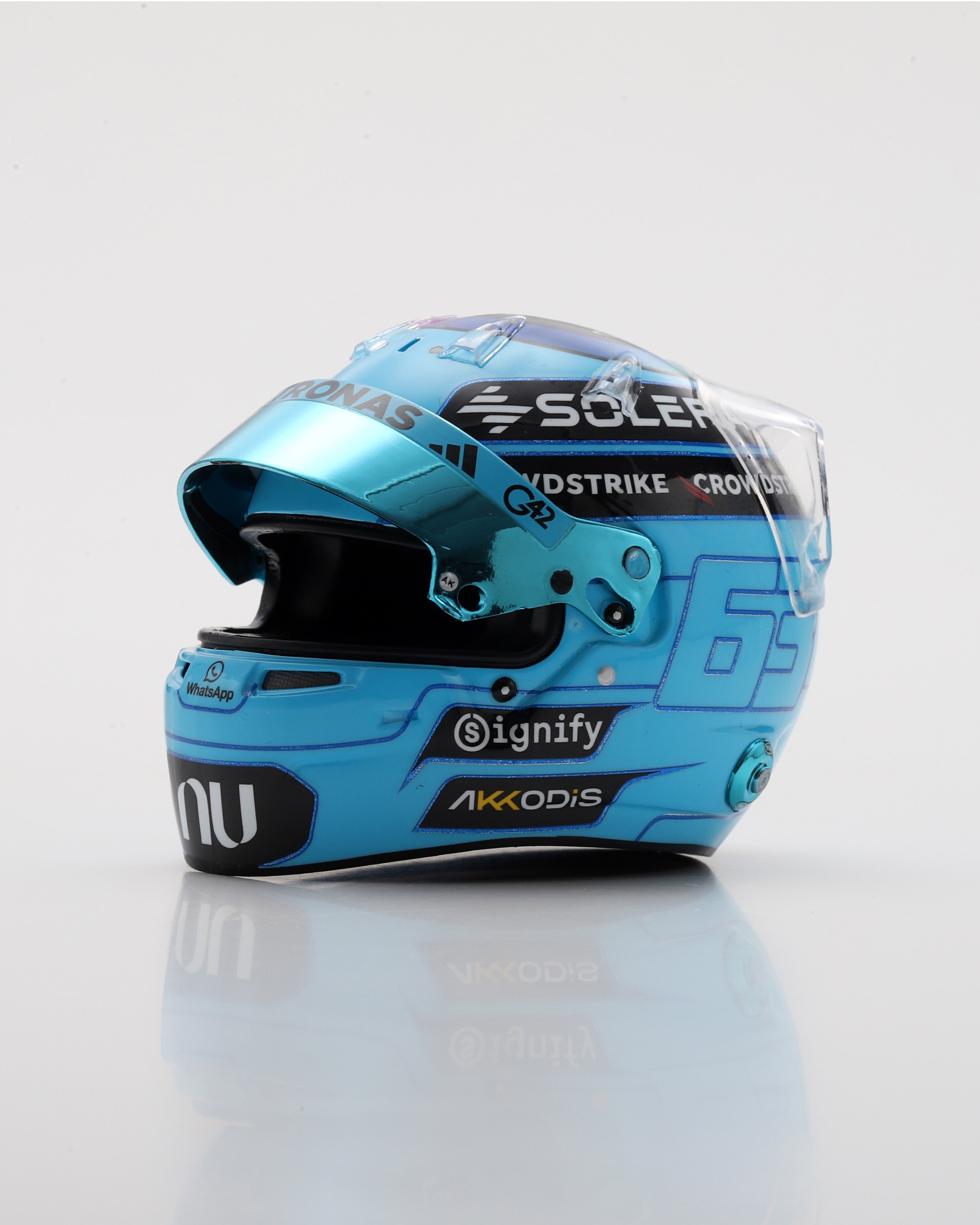 George Russell 2026 Sparks Helmet 1:5
