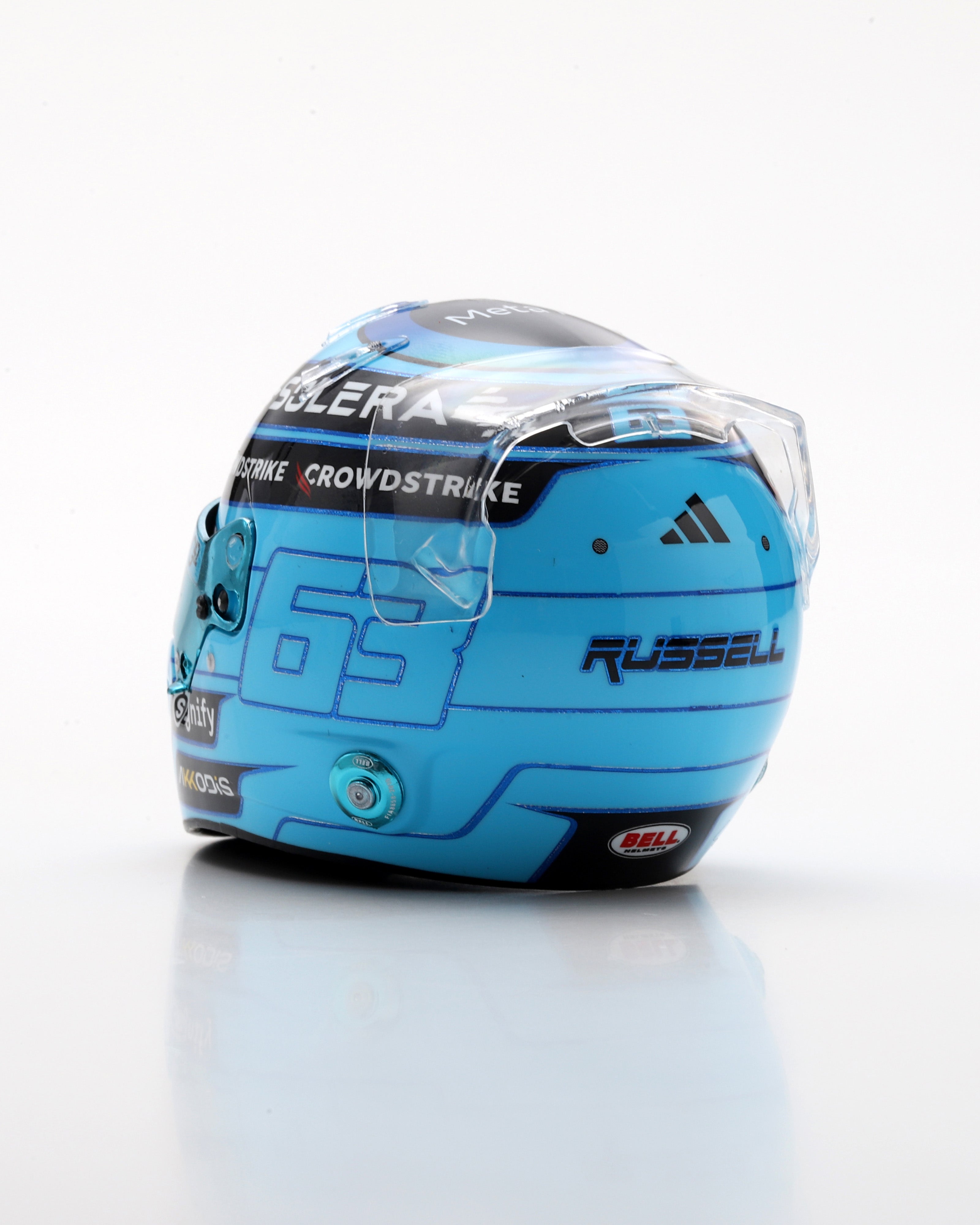 George Russell 2026 Sparks Helmet 1:5