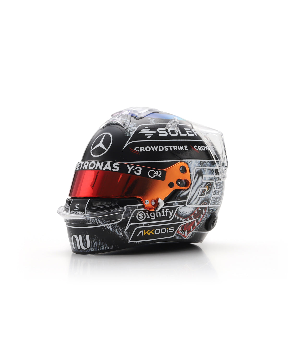 George Russell Japan GP 2026 Sparks Helmet 1:5
