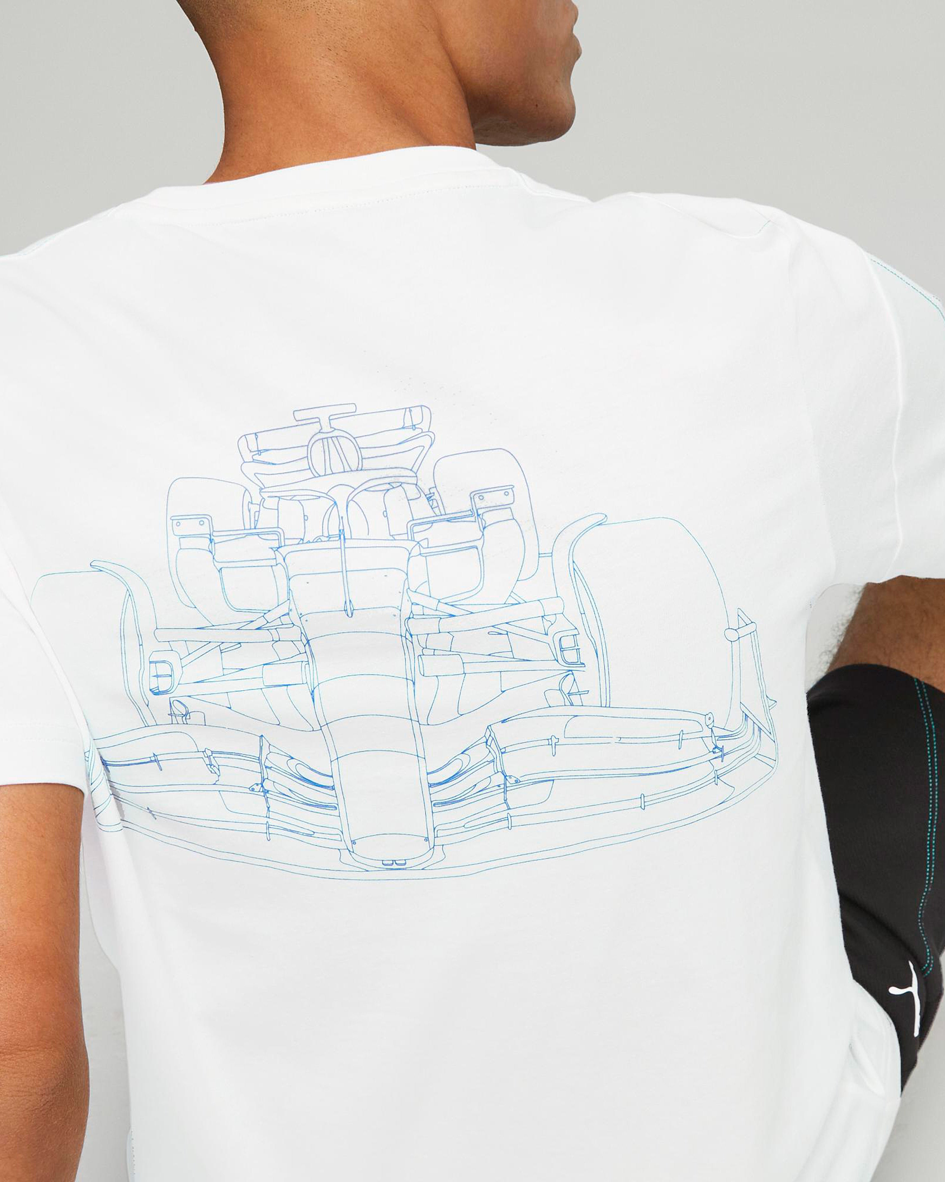 Mens Puma MT7 Tee White