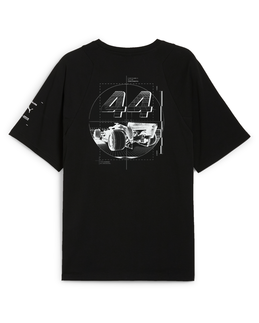 Raeburn x Mercedes-AMG F1 x Puma Lewis Hamilton Drivers Tee Black ...