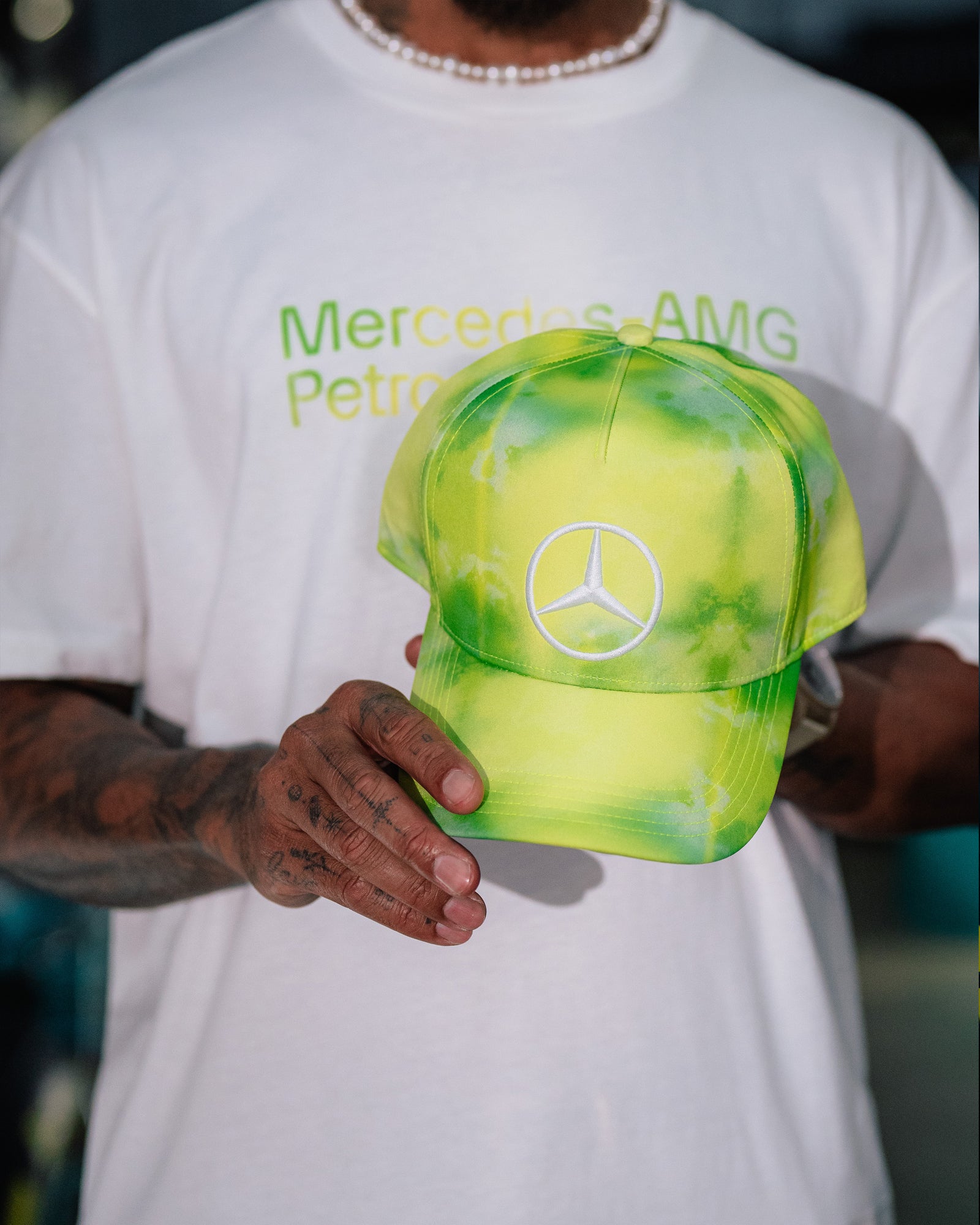 Lewis Hamilton Special Edition Brazil Cap Green