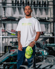 Lewis Hamilton Special Edition Brazil Tee White