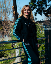Womens DNA Full-Zip Hoody Black