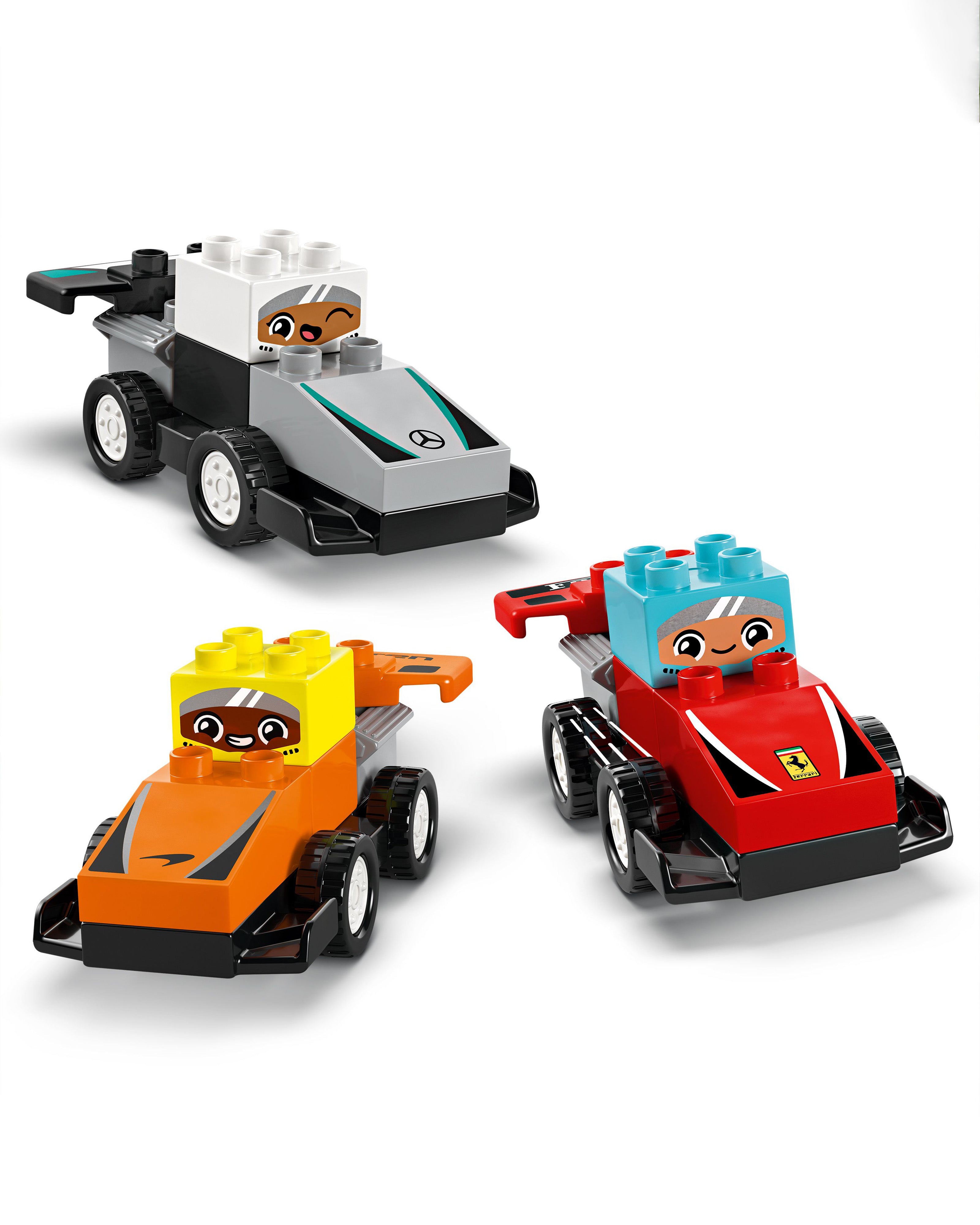 LEGO® DUPLO Town F1 Team Race Cars & Drivers