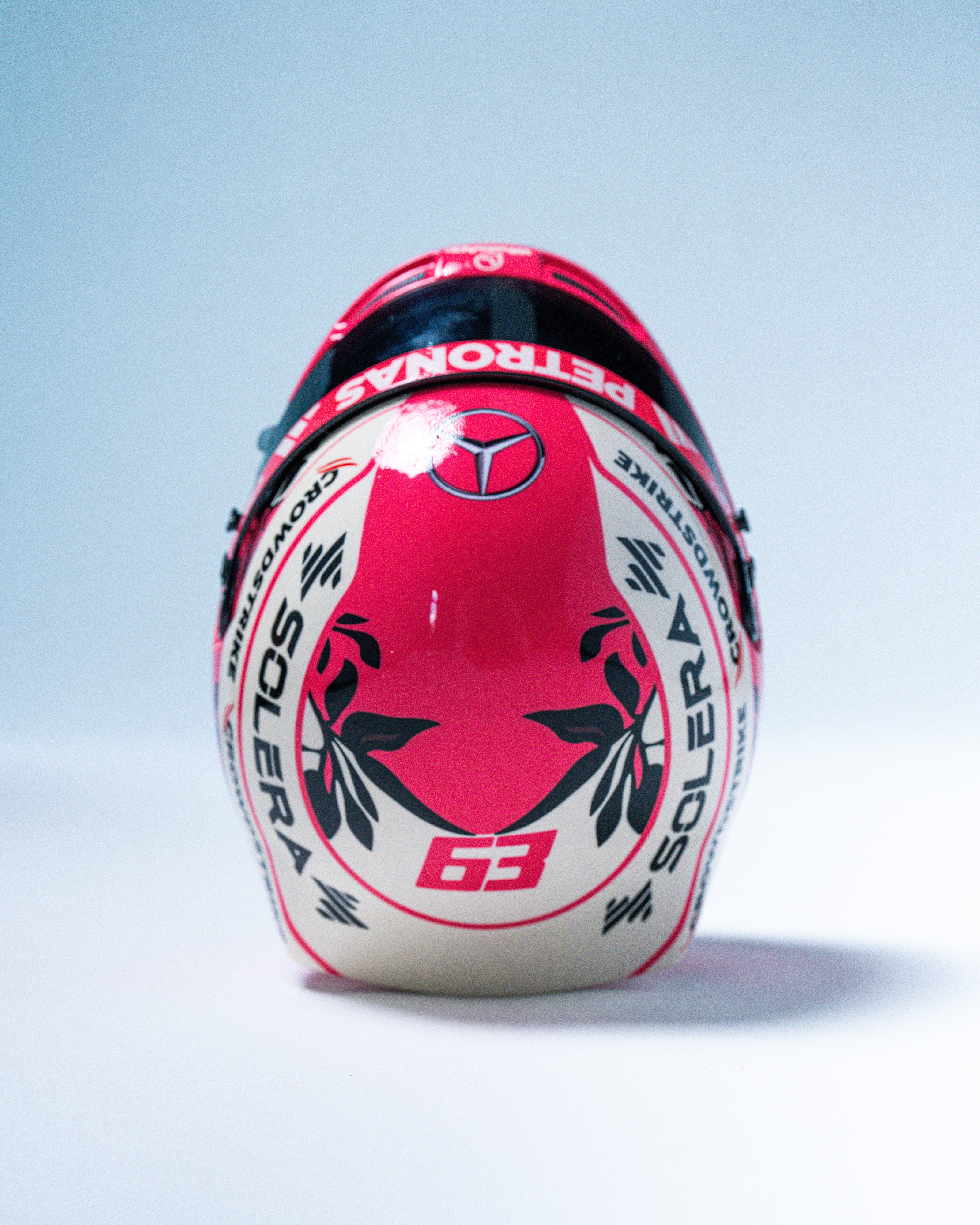 charles russell football helmet George 2026 F1 Replica | Full Scale 1:1 2025 helmet George Russell |
