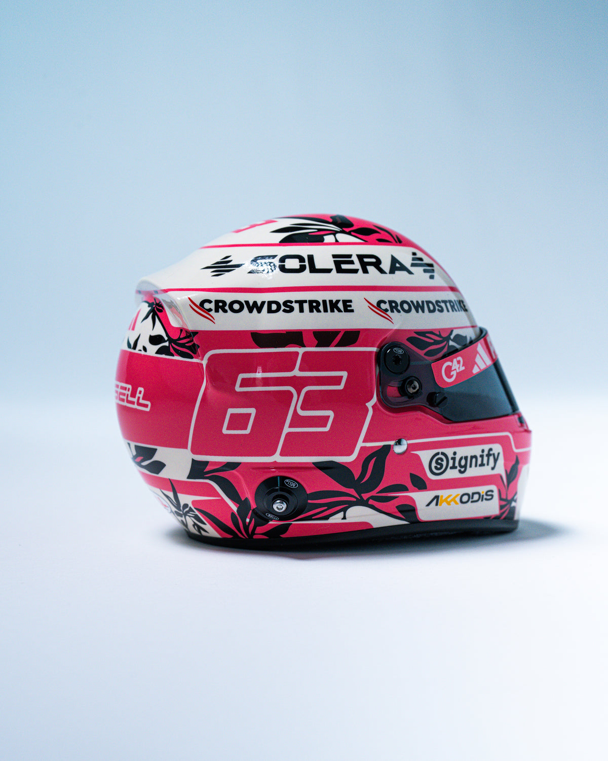 George Russell 2025 Miami Mini Bell Helmet Replica 1:2 | Official ...