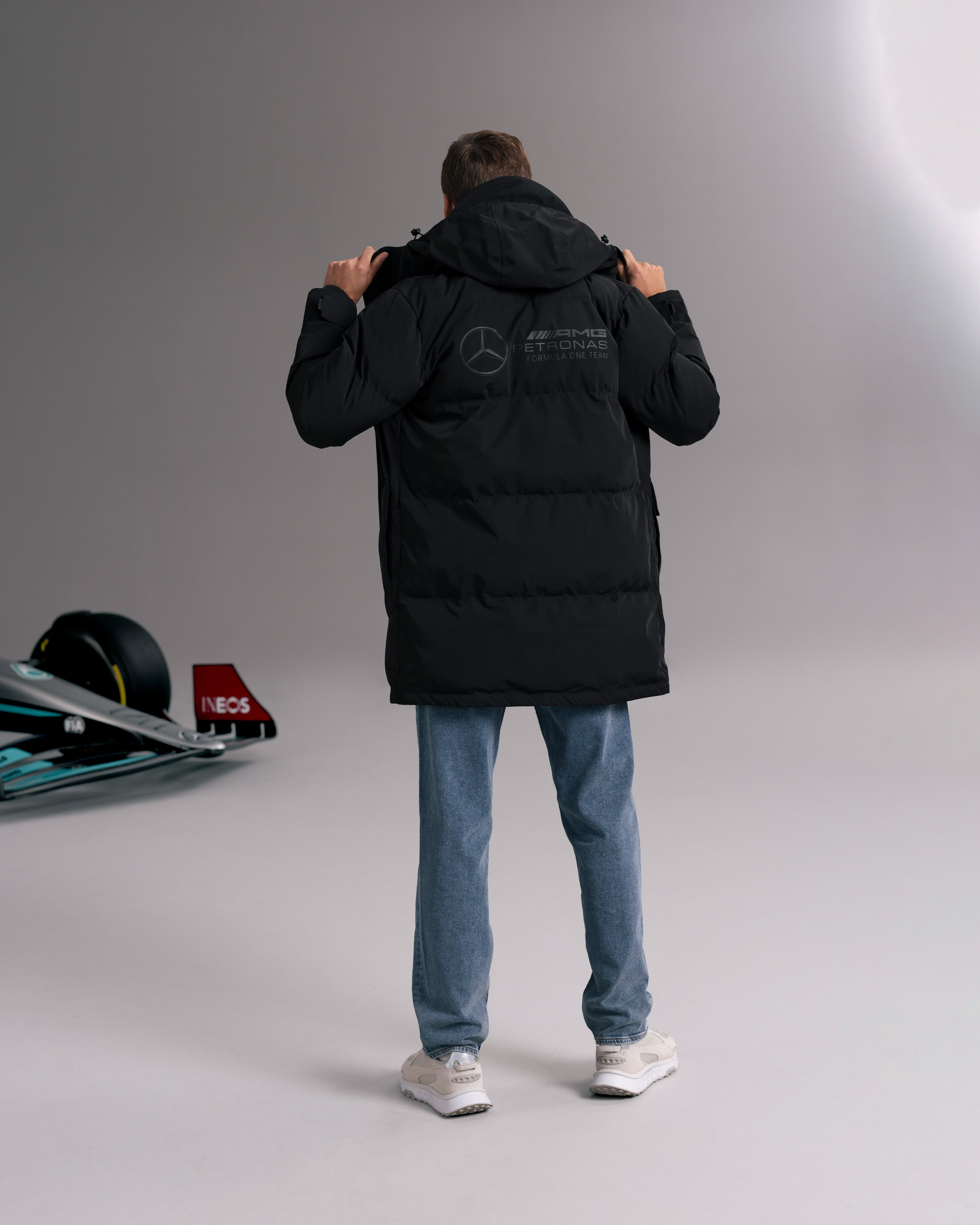 Mercedes f1 sales winter jacket