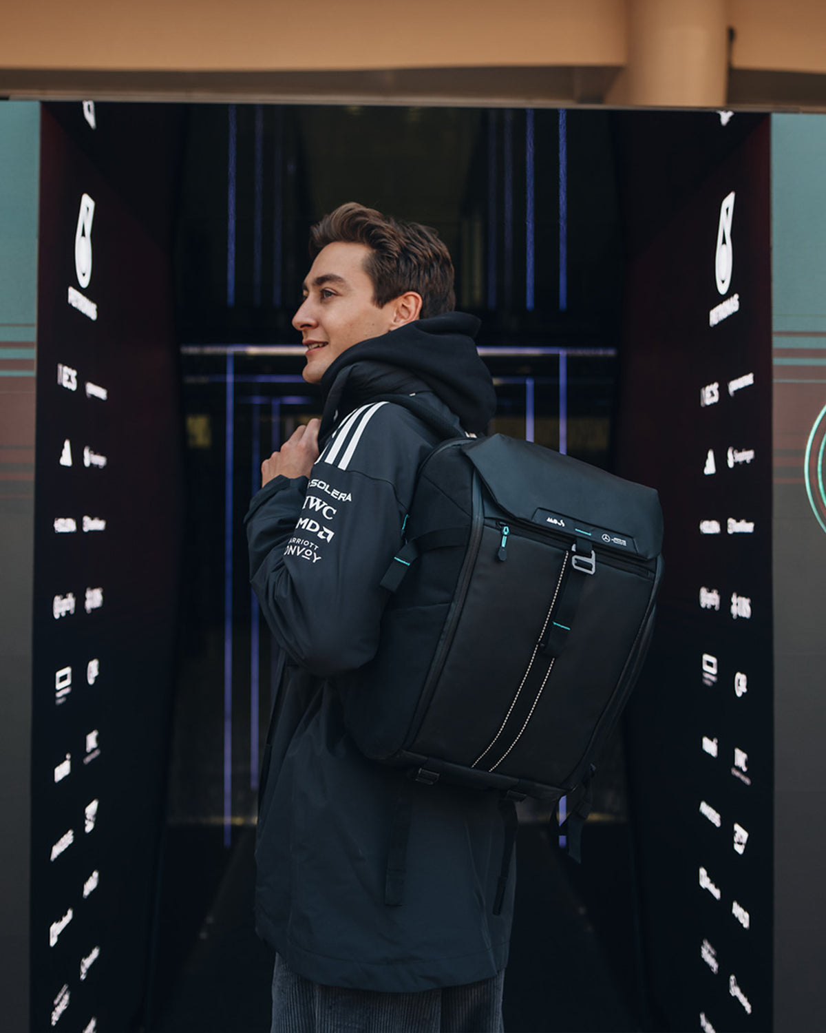 Amg Backpack Mous x Mercedes-AMG F1 Team Backpack | Official Mercedes-AMG PETRONAS ...