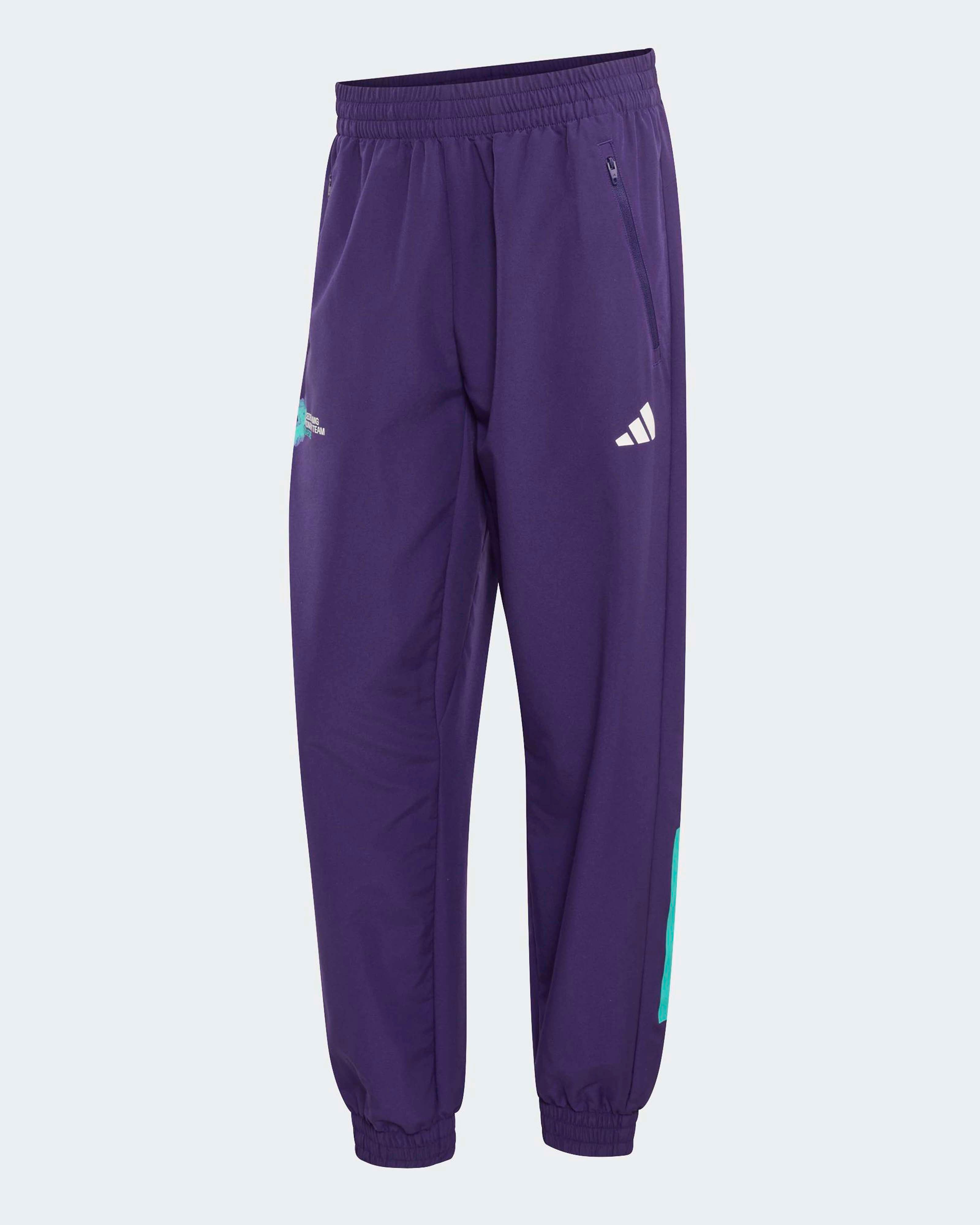 Mens Vanda Bloom Pants Purple