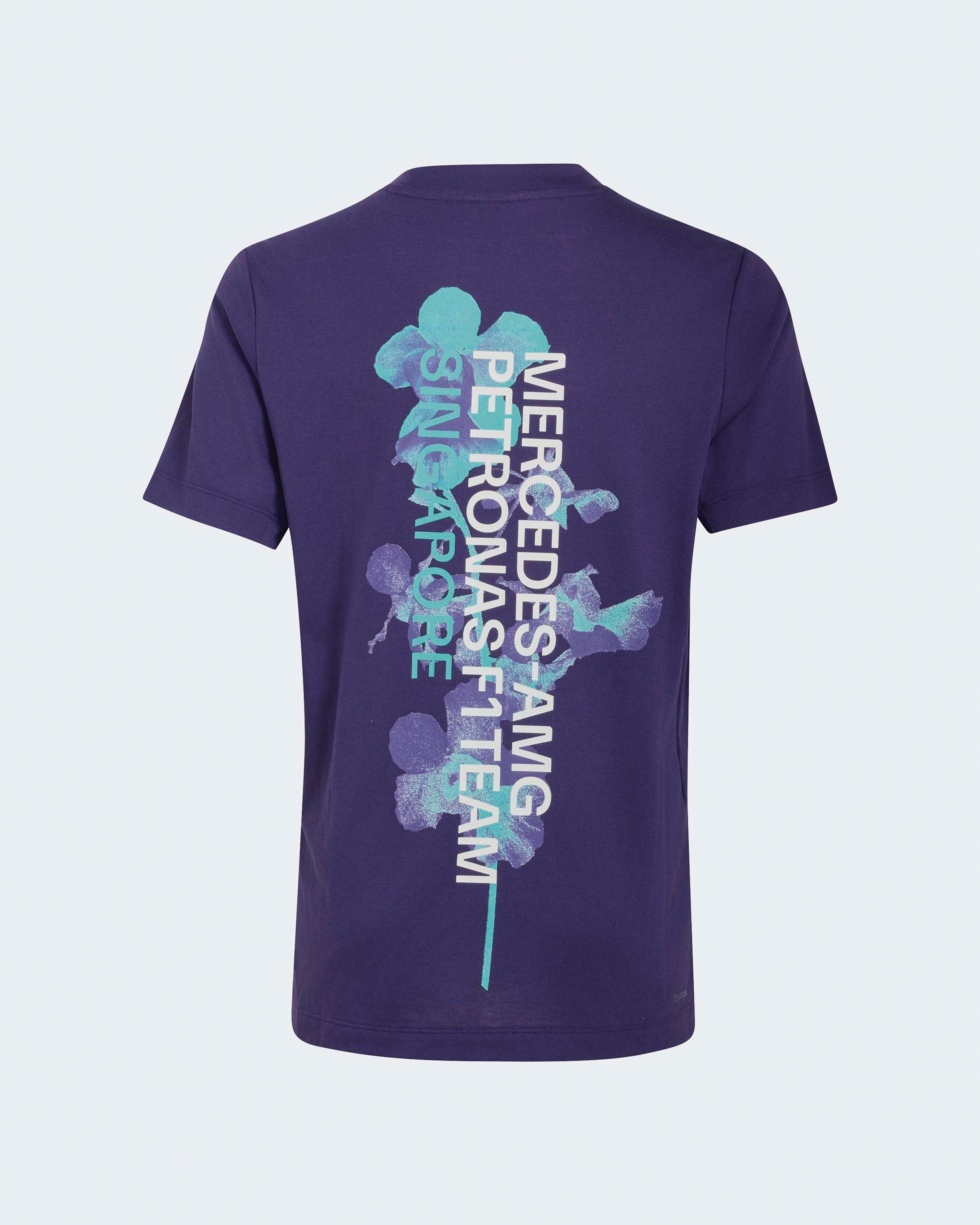 Kids Vanda Bloom T-shirt Purple