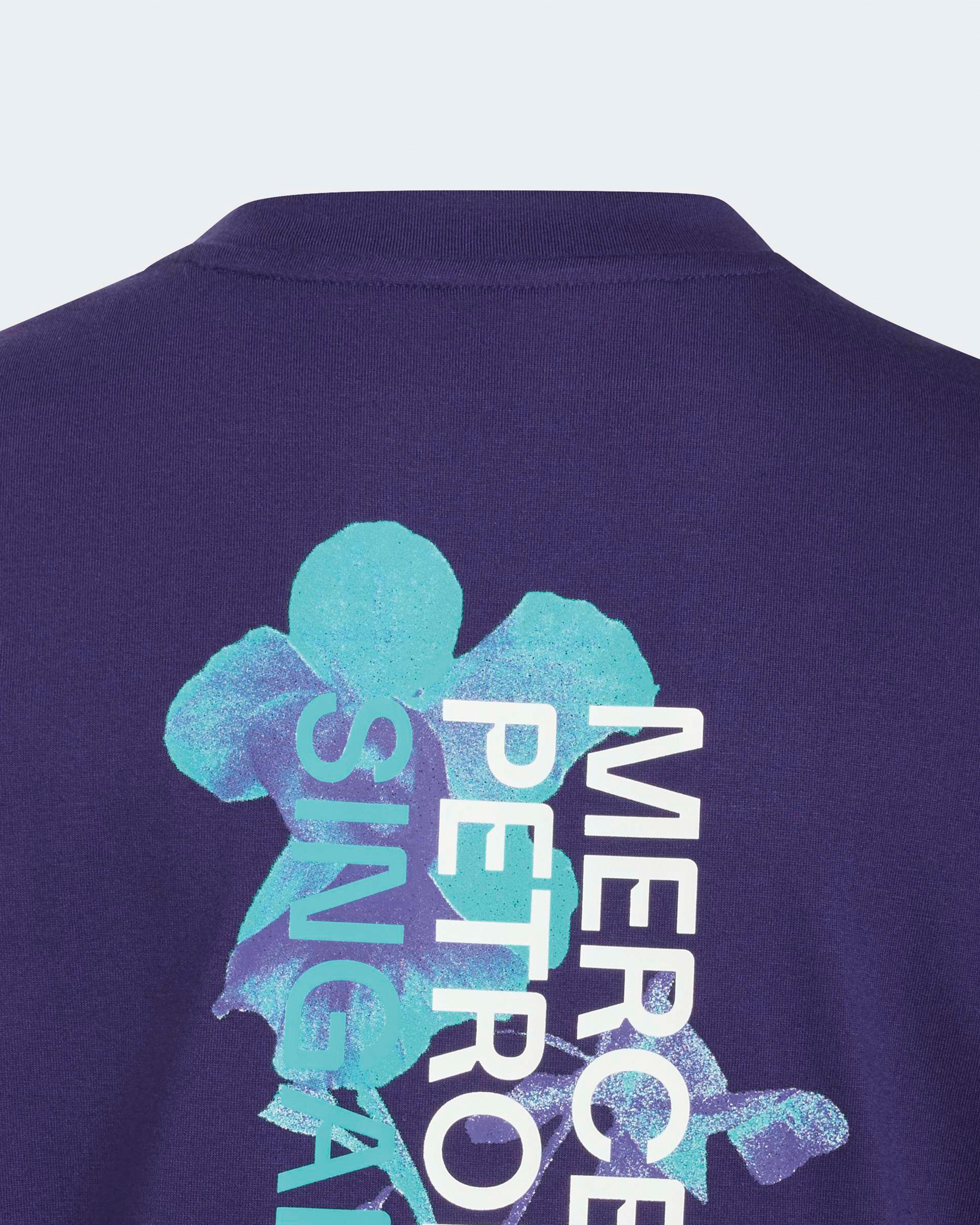 Kids Vanda Bloom T-shirt Purple