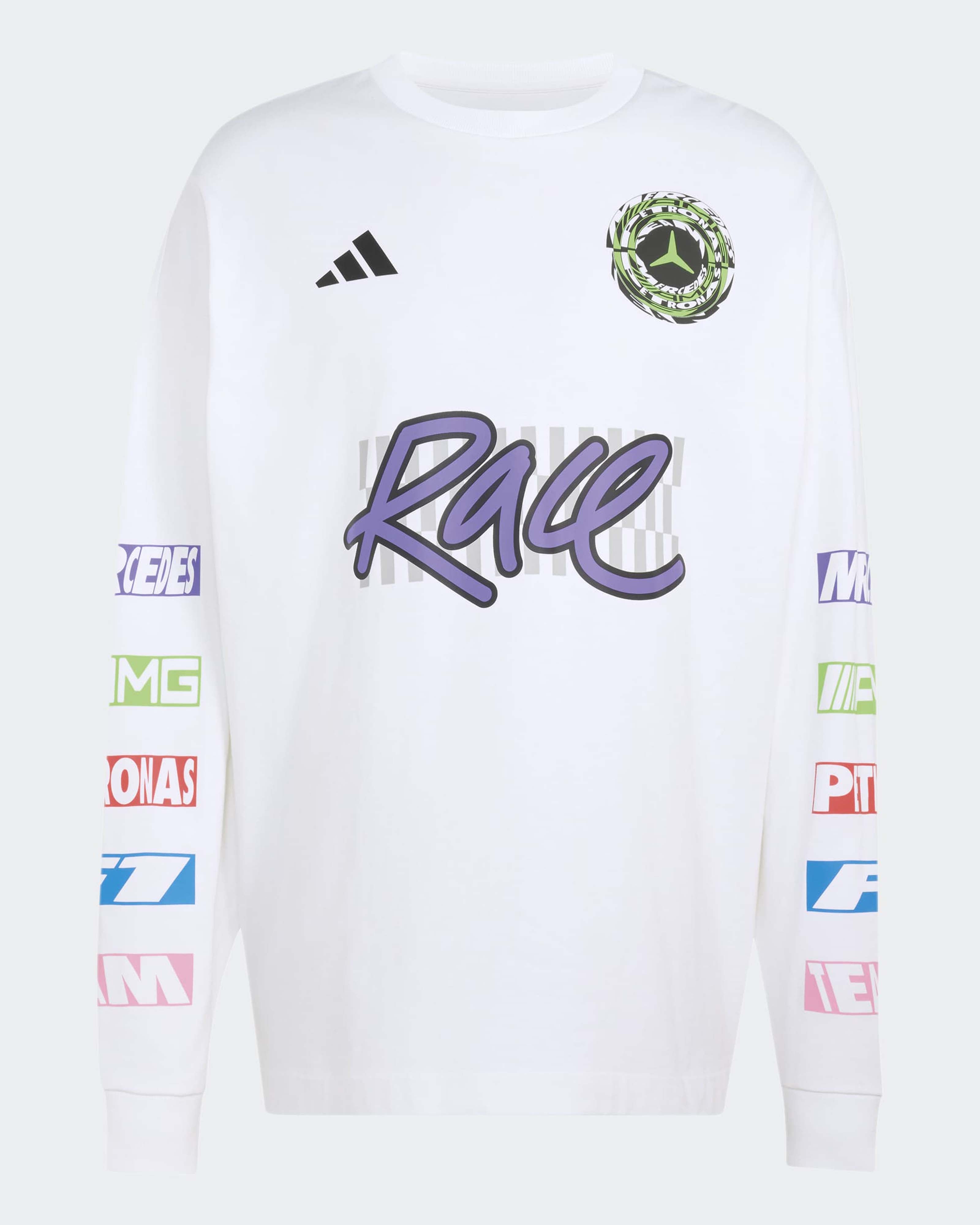 Unisex Lights On Longsleeve T-shirt White