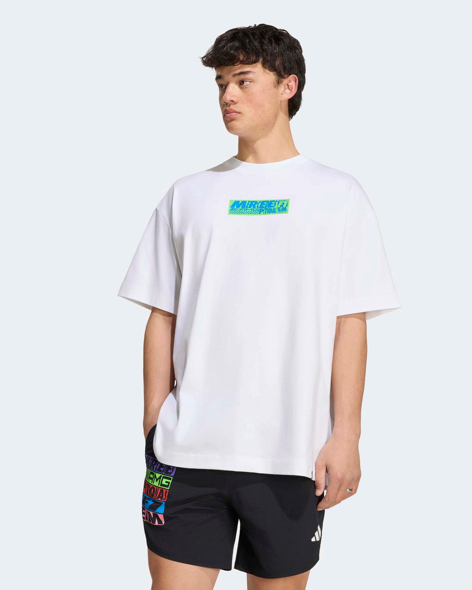 Unisex Lights On T-shirt White