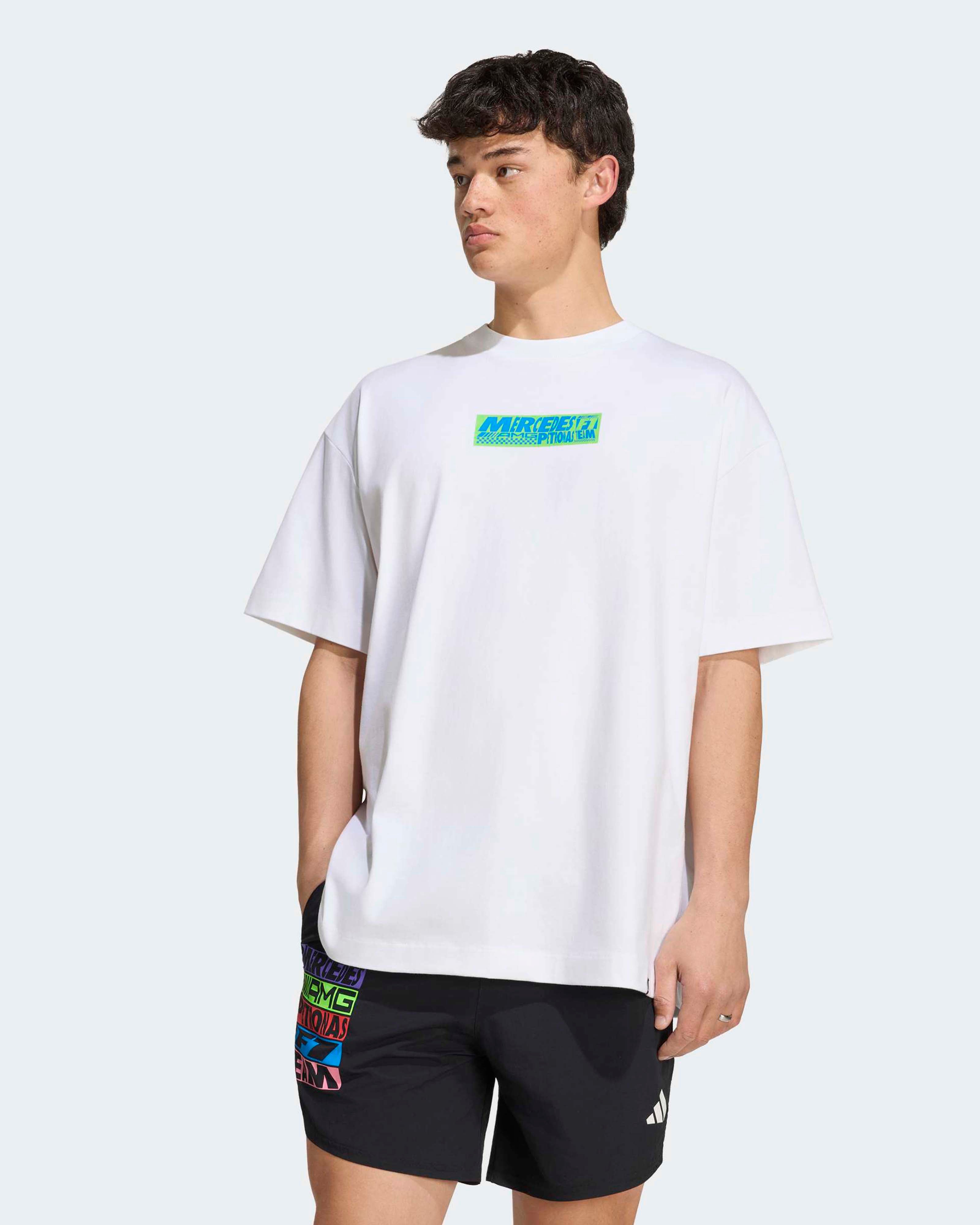 Unisex Lights On T-shirt White