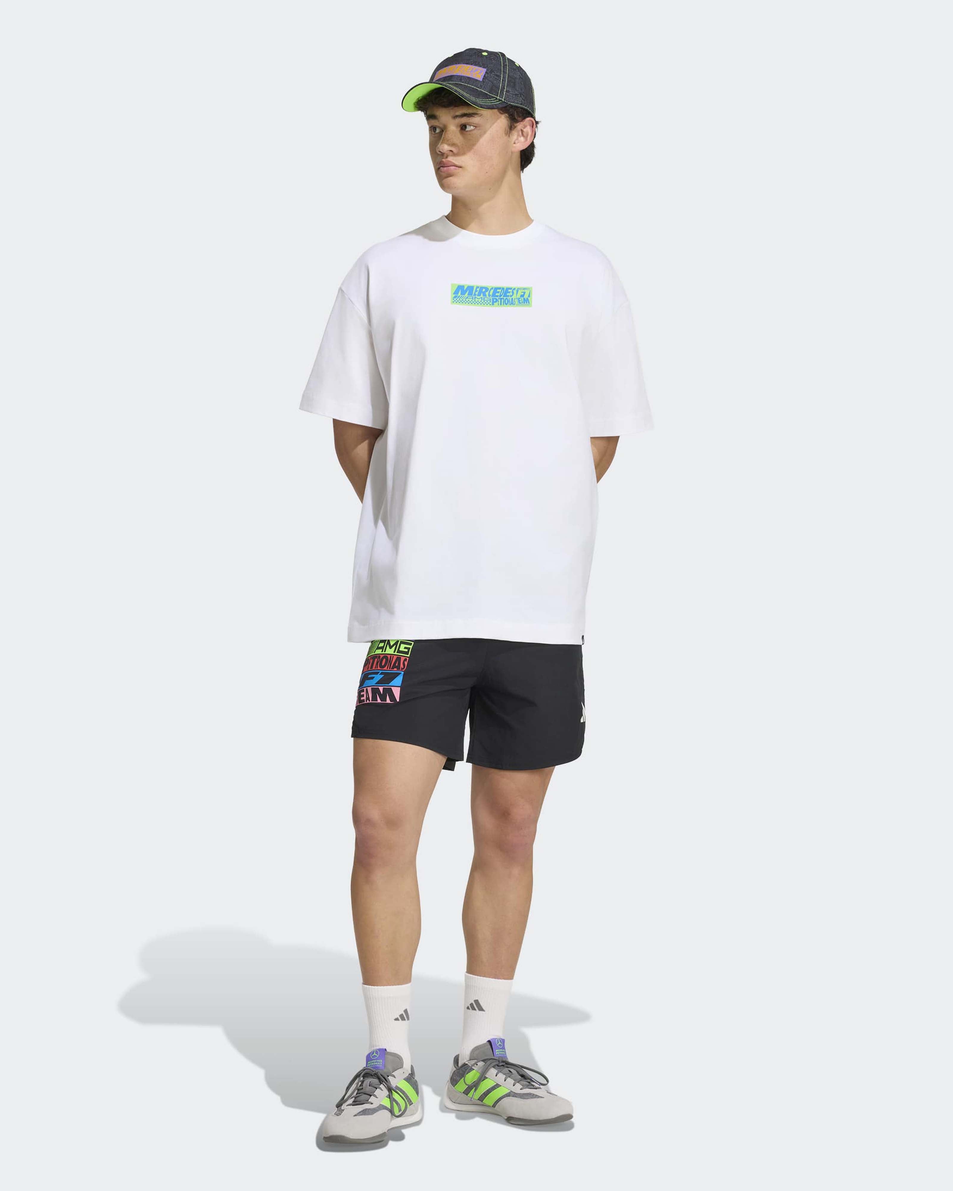 Unisex Lights On T-shirt White