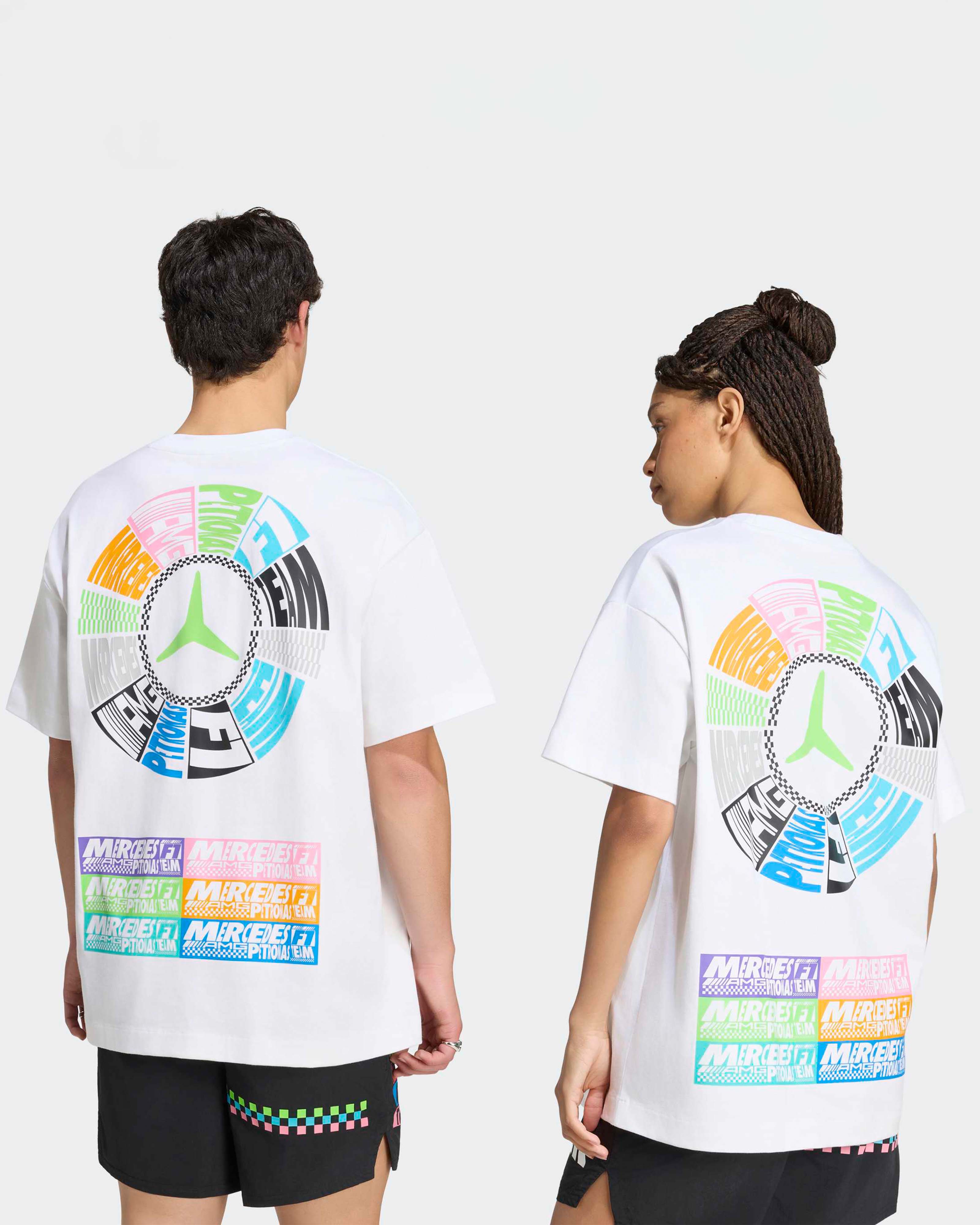Unisex Lights On T-shirt White