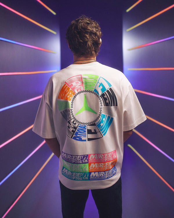 Unisex Lights On T-shirt White