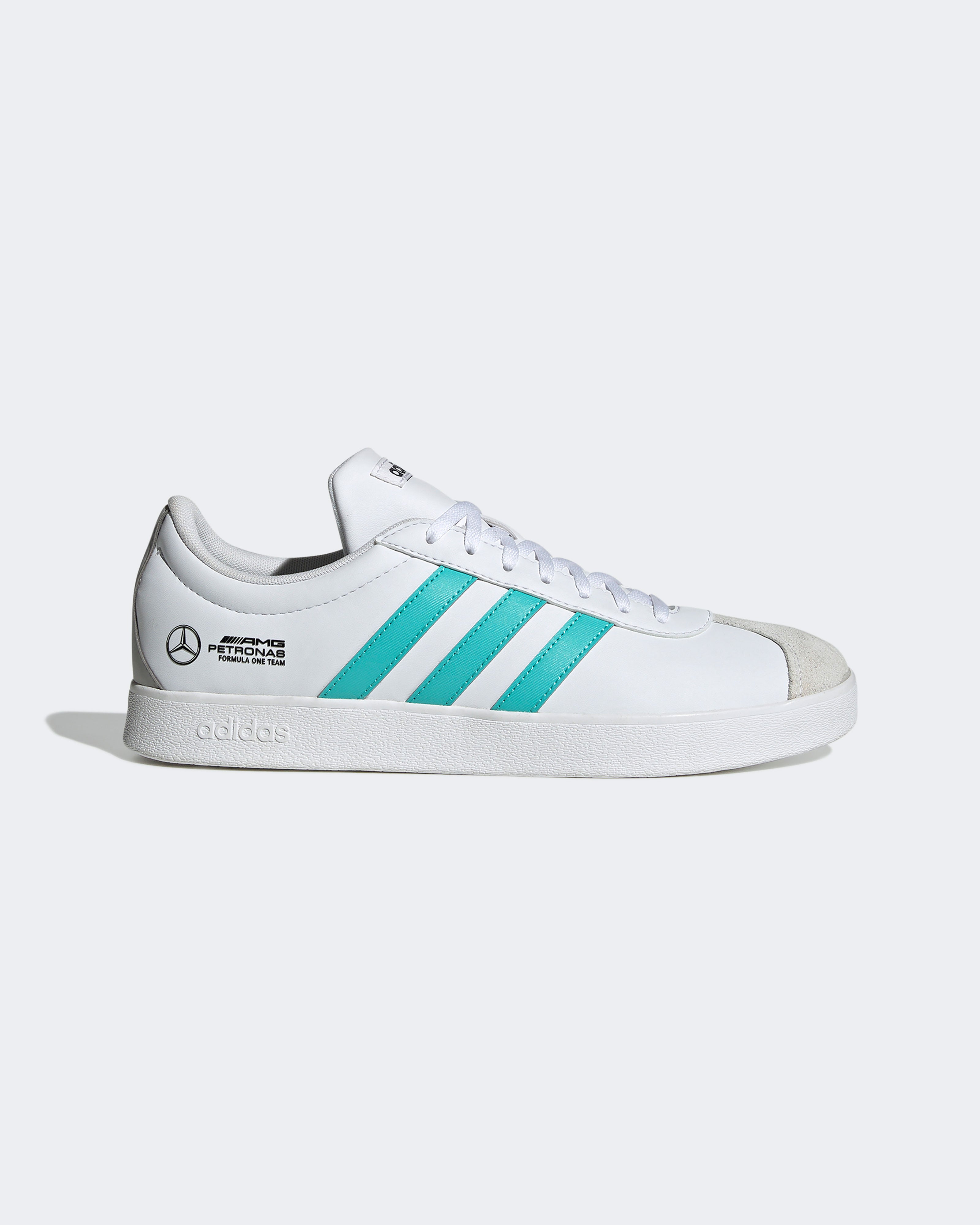 ティファニーブルー★adidas★MERCEDES - AMG F1 TEAM VL COURT Vl Court Base Trainers White | Official Mercedes-AMG