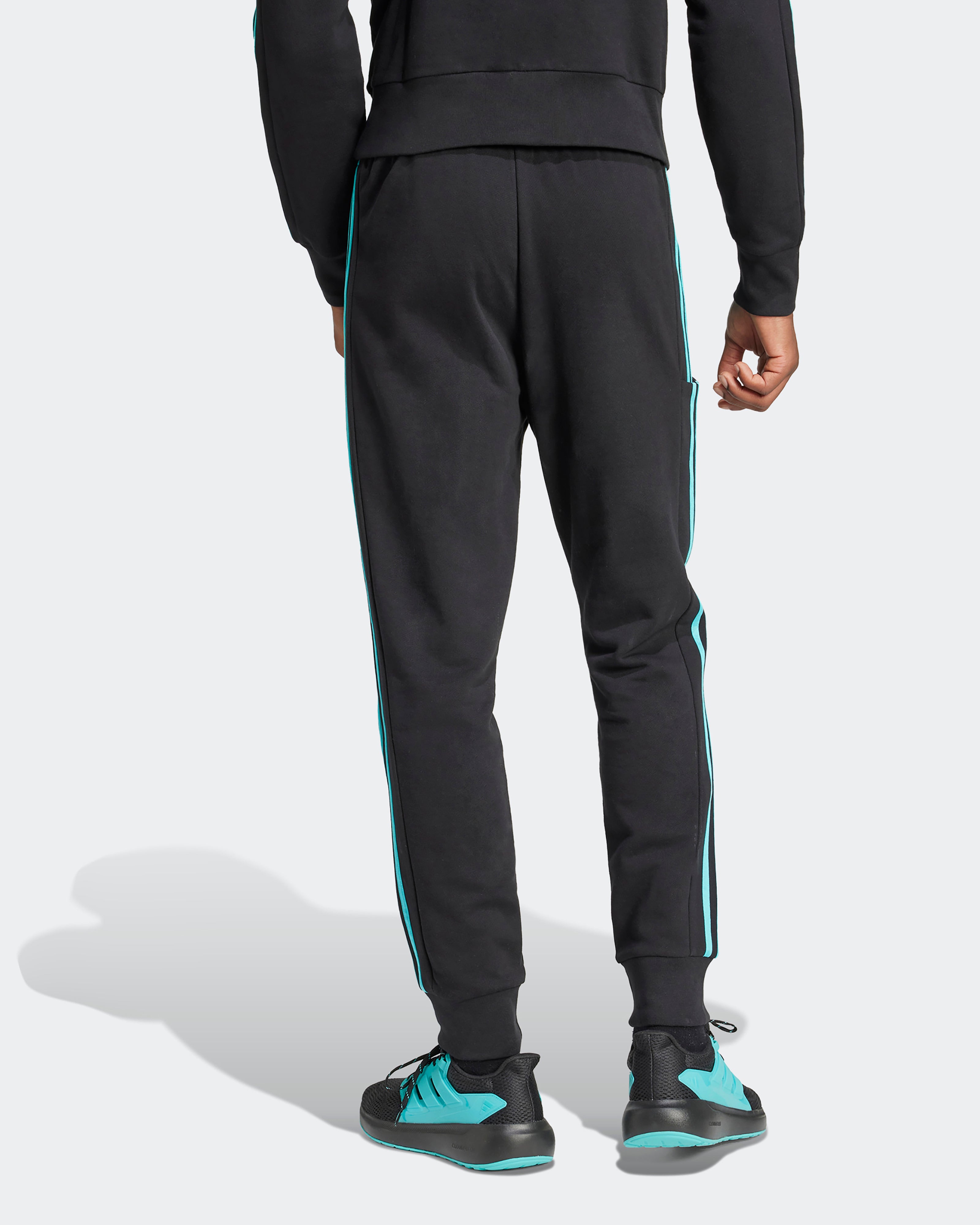 Mens DNA Joggers Black | Official Mercedes-AMG PETRONAS F1 Team Store