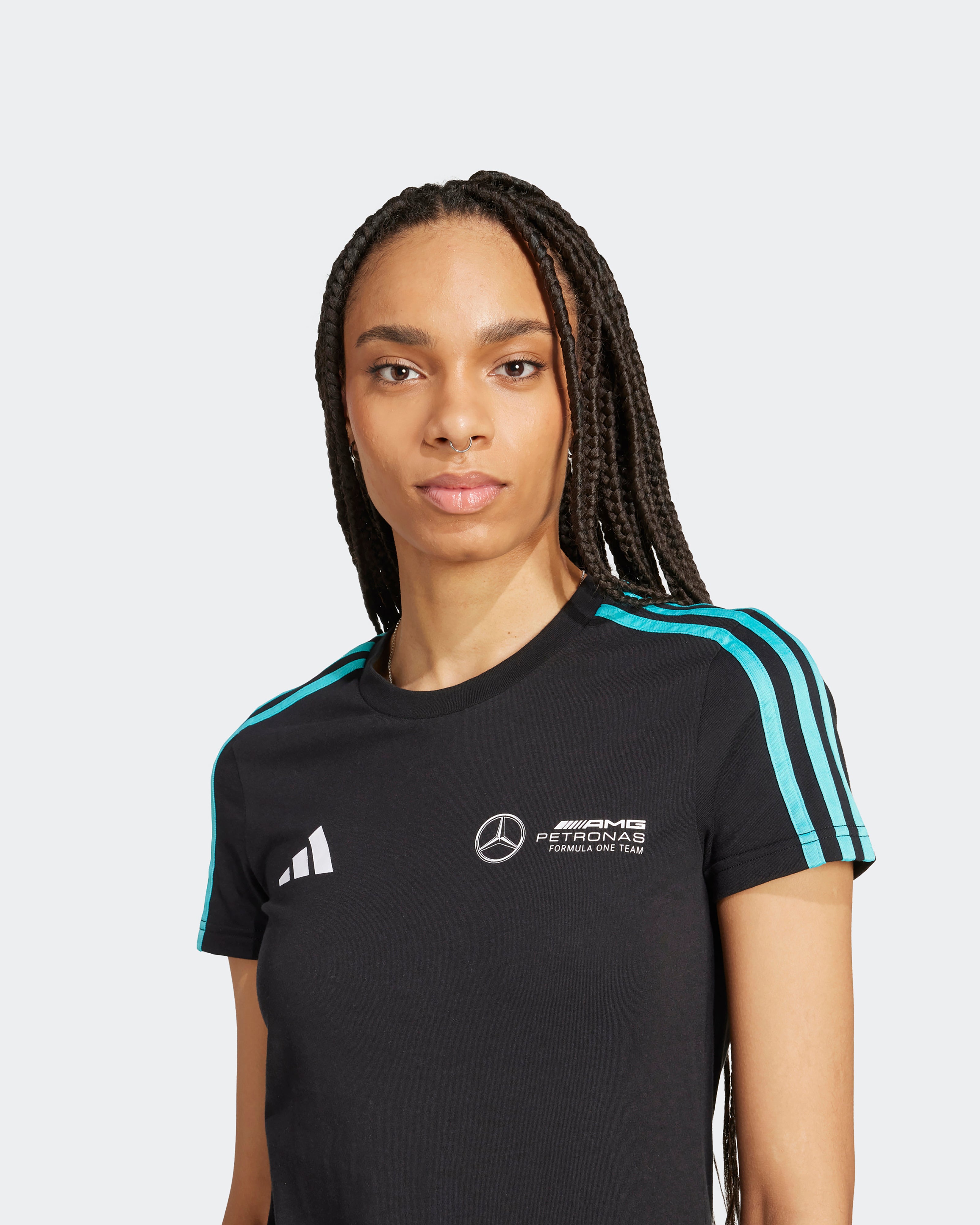 Womens DNA T-Shirt Black | Official Mercedes-AMG PETRONAS F1