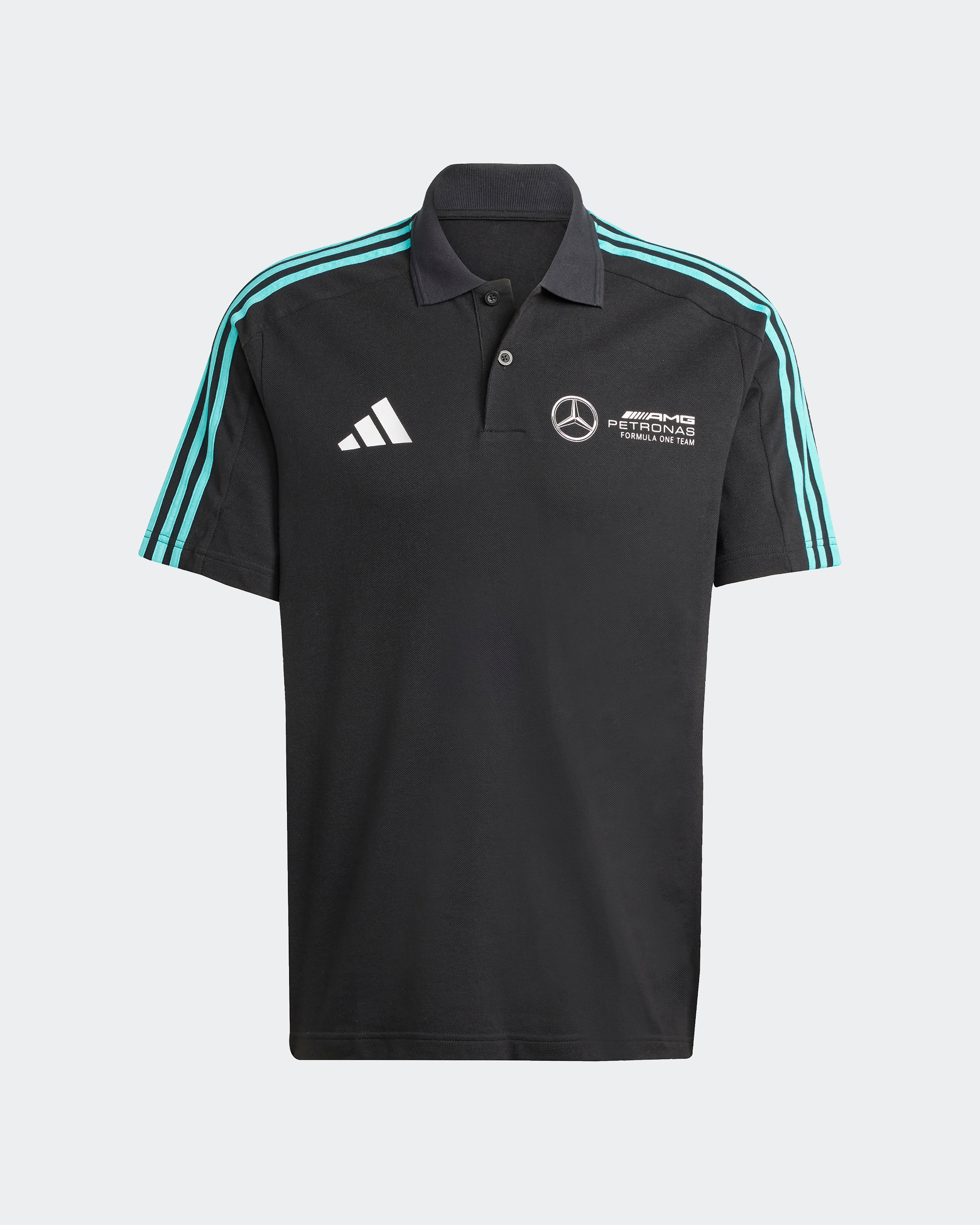 Mens DNA Polo Black