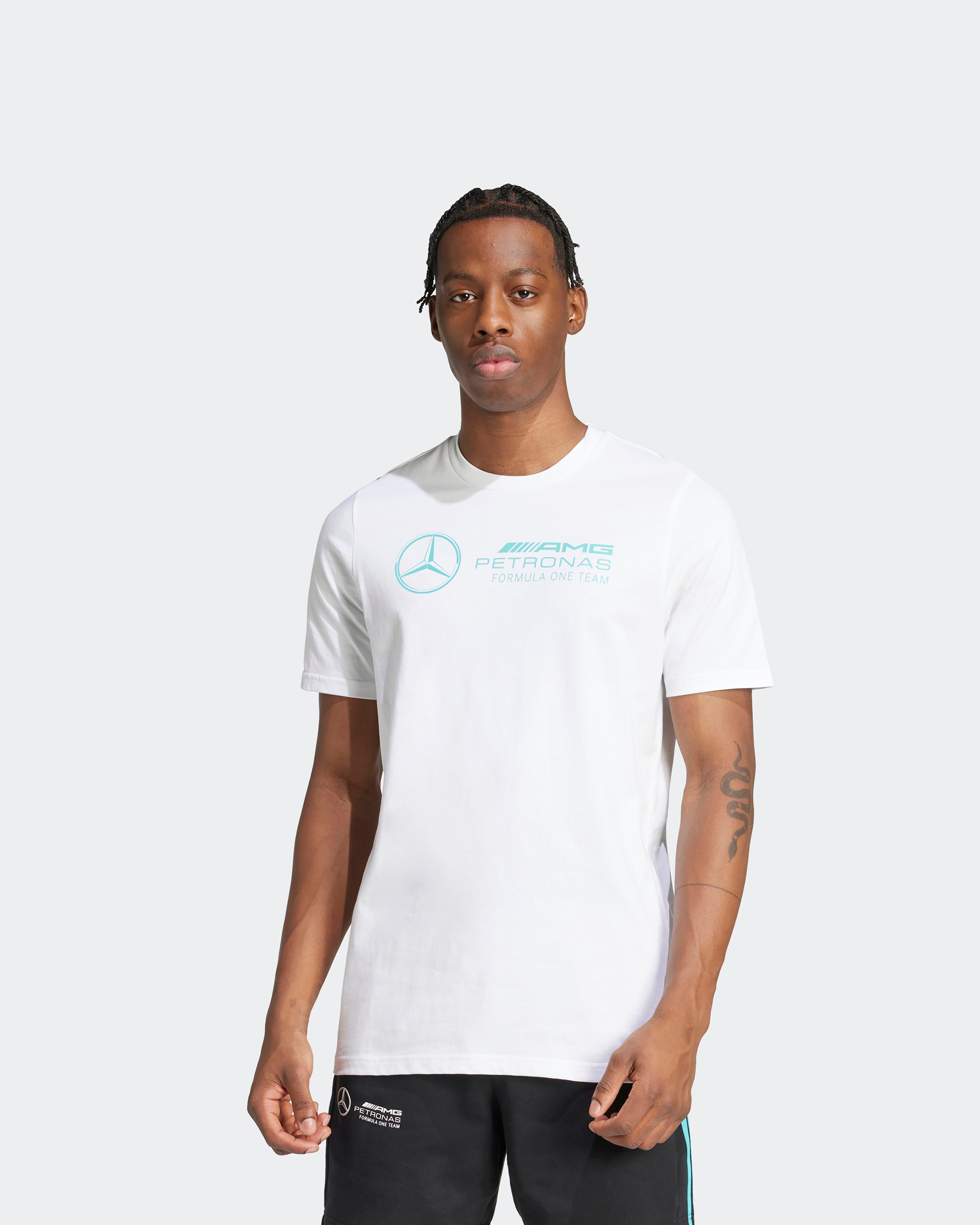 Mens DNA Graphic T-Shirt White | Official Mercedes-AMG PETRONAS F1