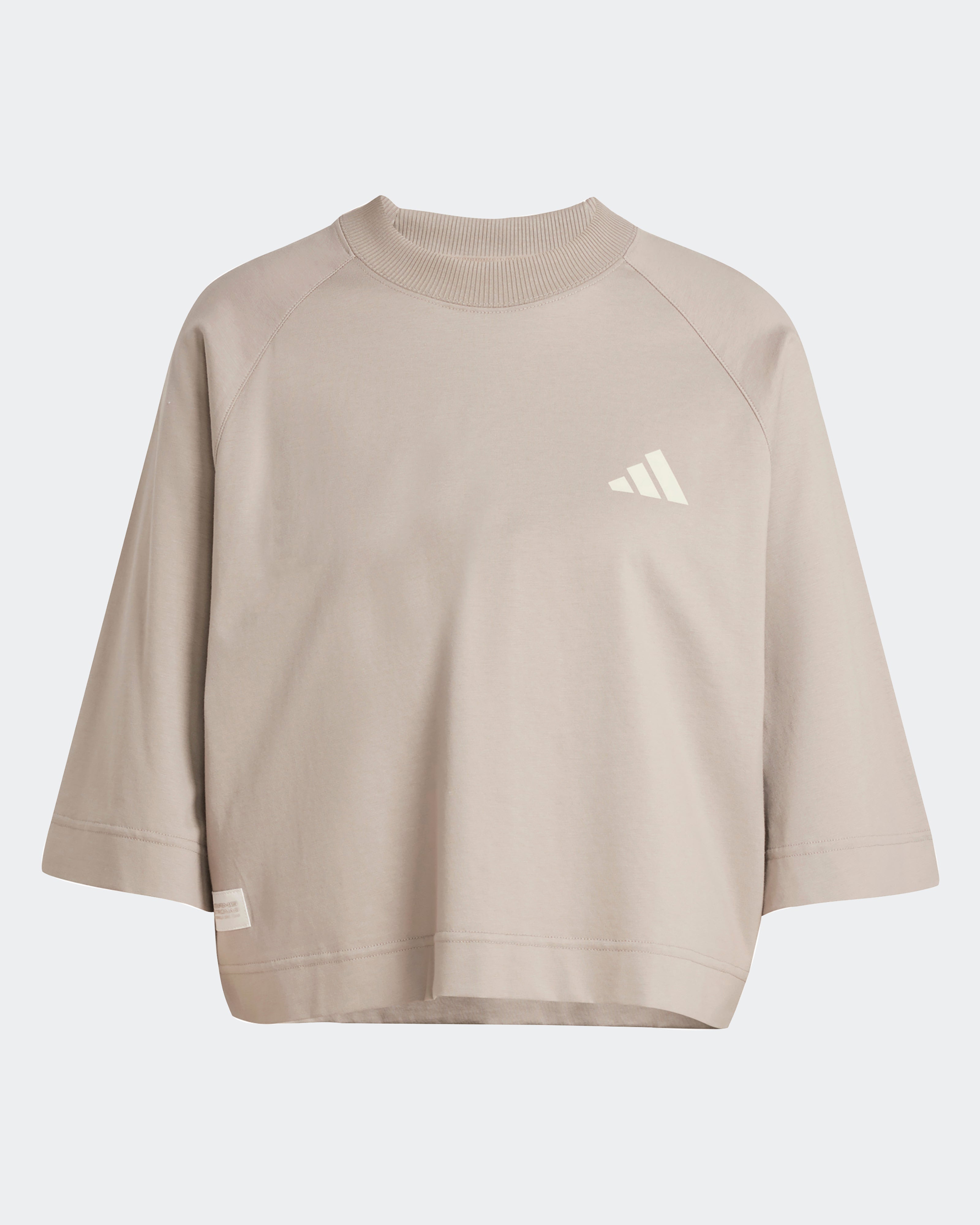 Womens Premium Sweat T-Shirt Beige