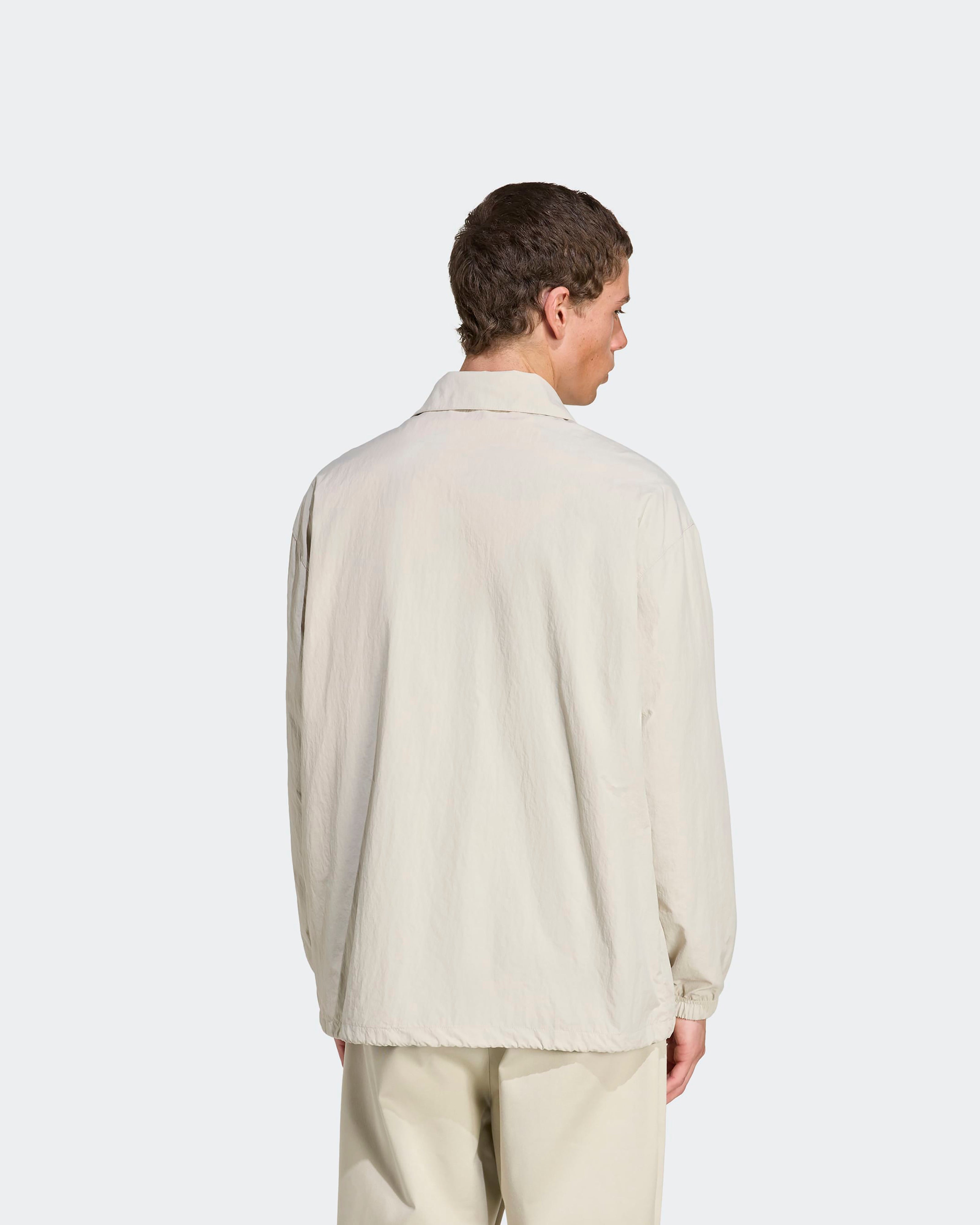 Mens Miami Coach Jacket Beige | Official Mercedes-AMG PETRONAS F1